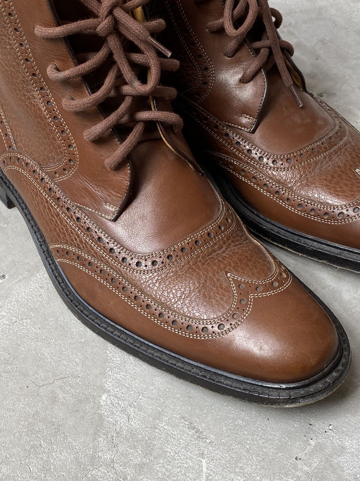 Gucci Gucci Leather Cowboy Boots Size US 10 / EU 43 - 3 Thumbnail