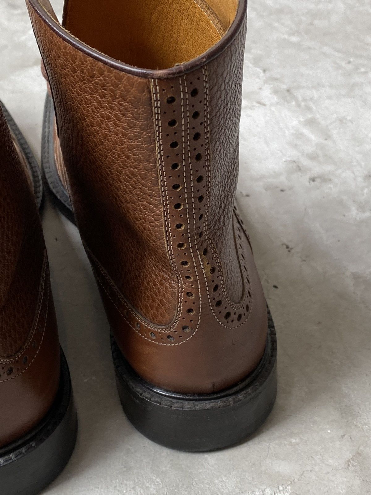 Gucci Gucci Leather Cowboy Boots Size US 10 / EU 43 - 7 Thumbnail