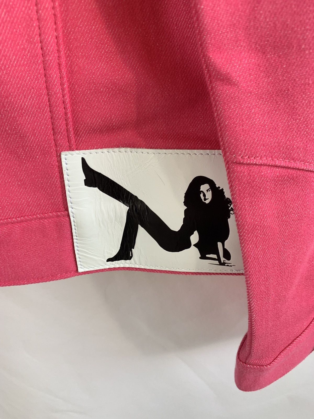 Calvin Klein Trucker Denim Jacket in Pink Size US XS / EU 42 / 0 - 14 Thumbnail