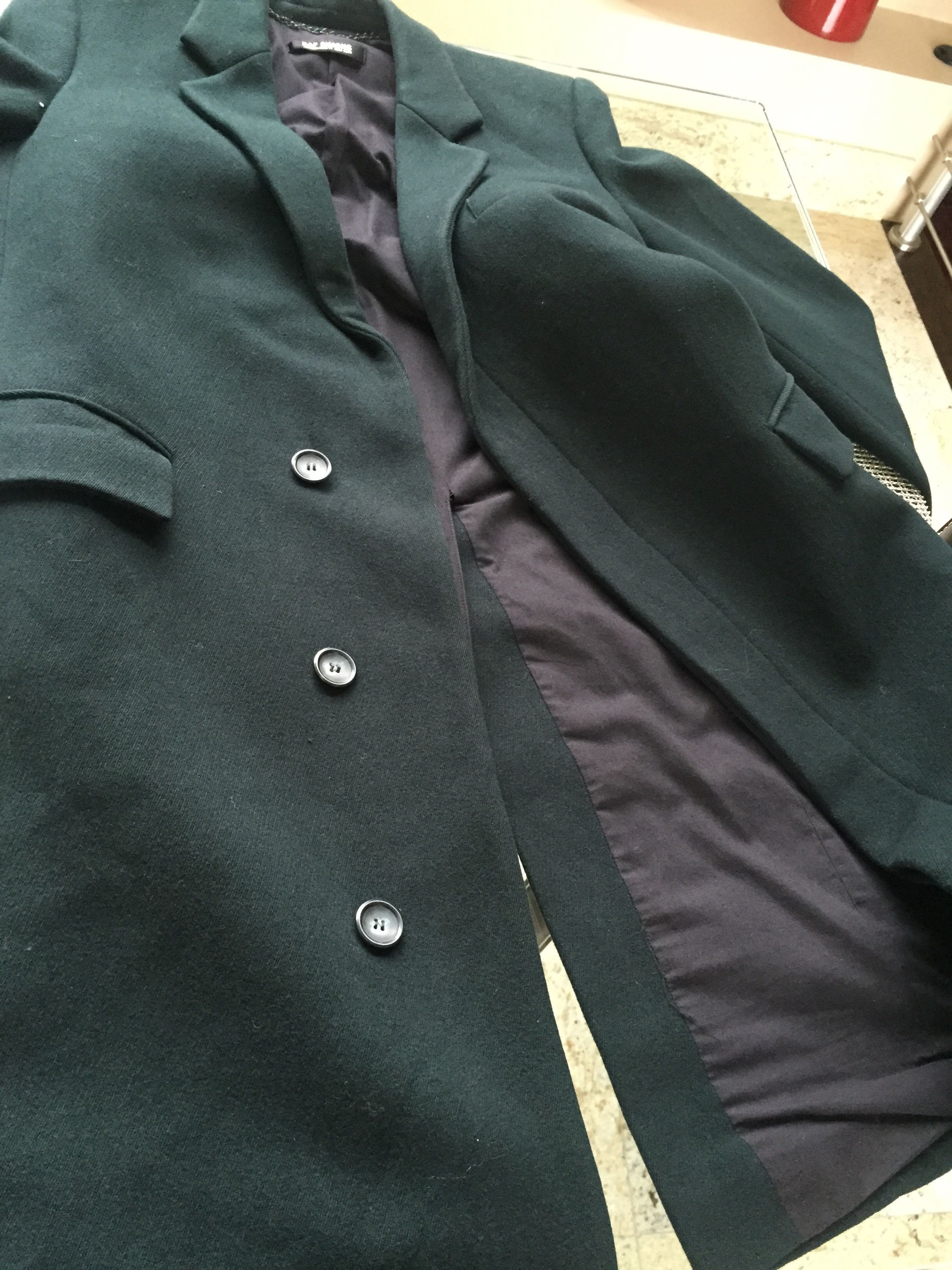 Raf Simons AW2002-2003 Pea Coat Size US M / EU 48-50 / 2 - 2 Thumbnail