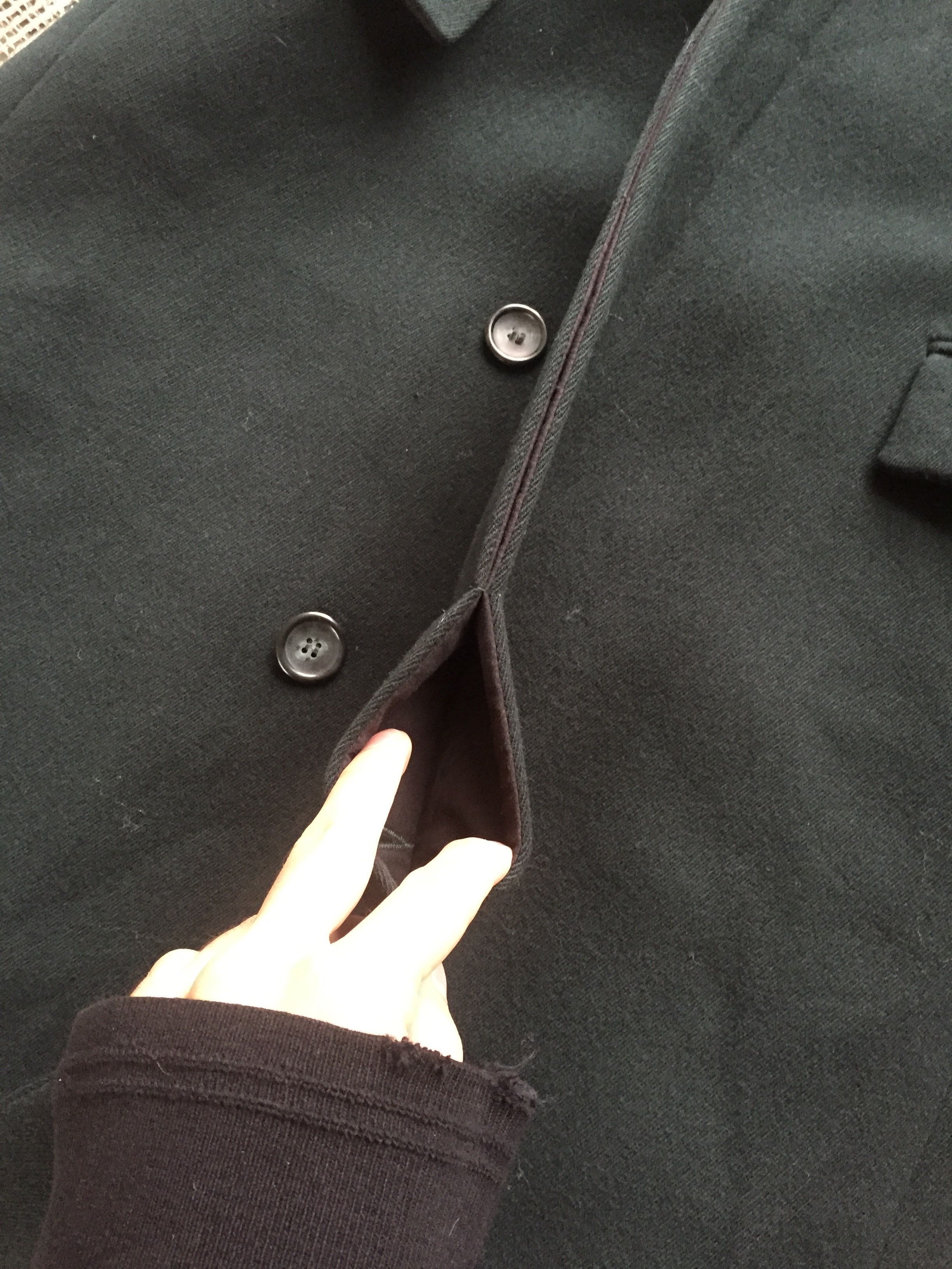 Raf Simons AW2002-2003 Pea Coat Size US M / EU 48-50 / 2 - 8 Thumbnail