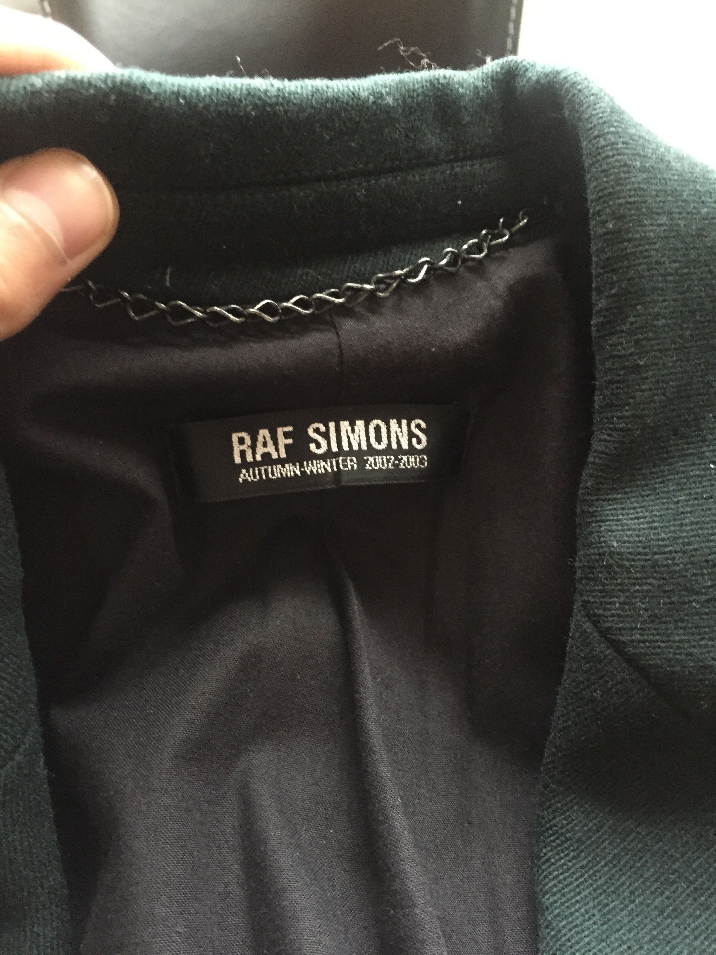 Raf Simons AW2002-2003 Pea Coat Size US M / EU 48-50 / 2 - 11 Thumbnail
