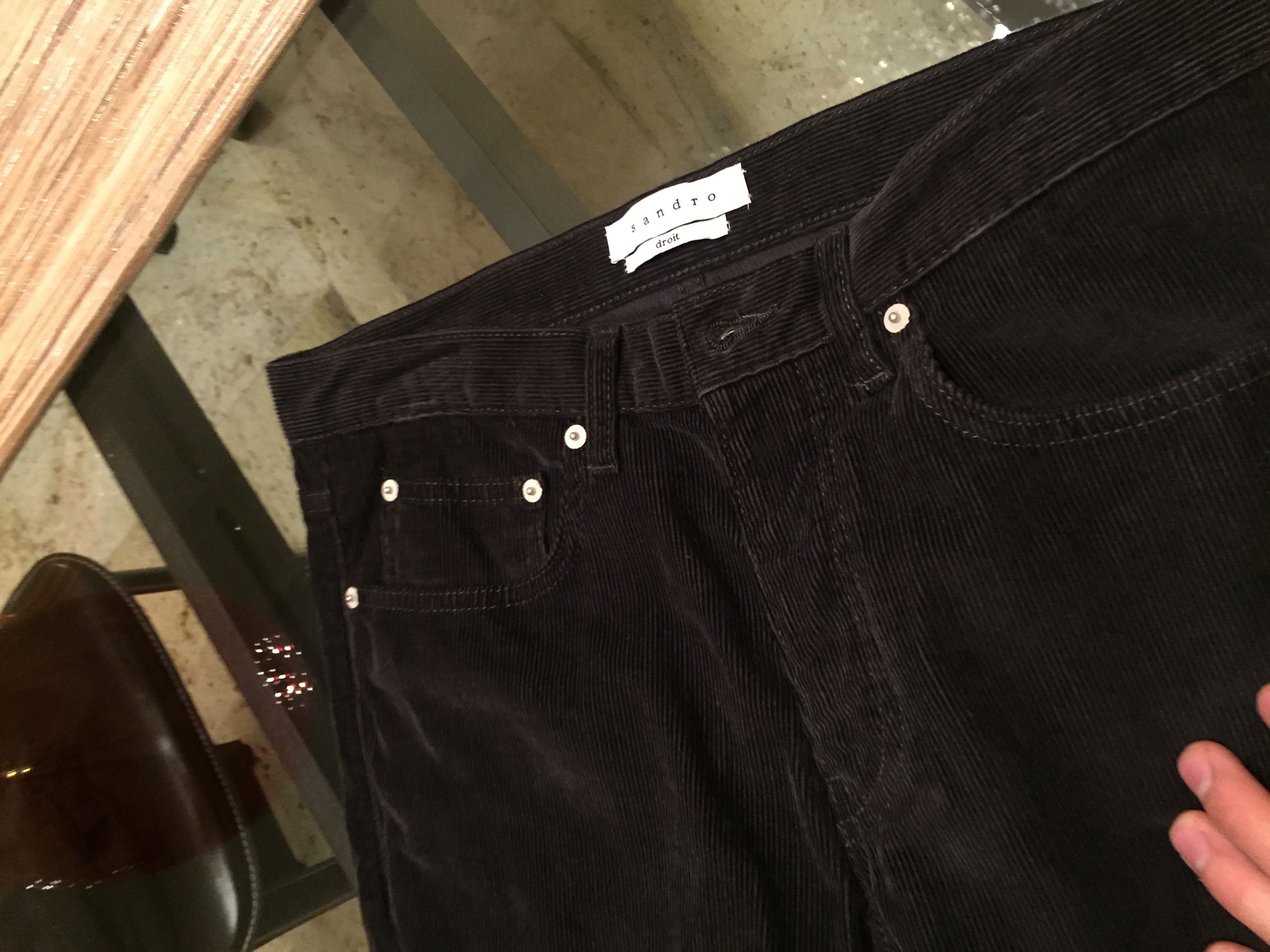 Sandro Slate Droit Cut Denim Size US 31 - 3 Thumbnail
