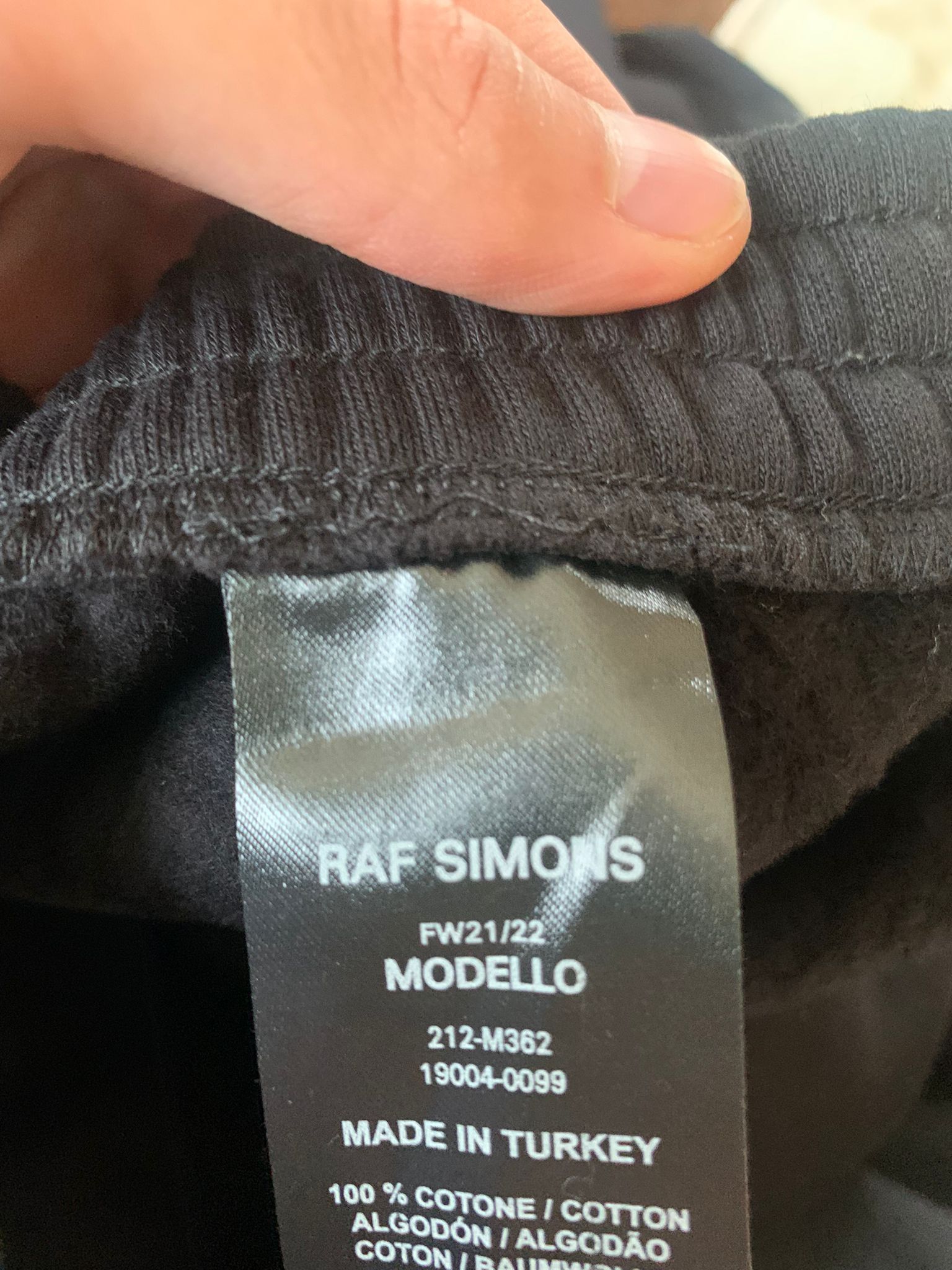 Raf Simons Candle Sweat Pants in Black Size US 34 / EU 50 - 9 Thumbnail