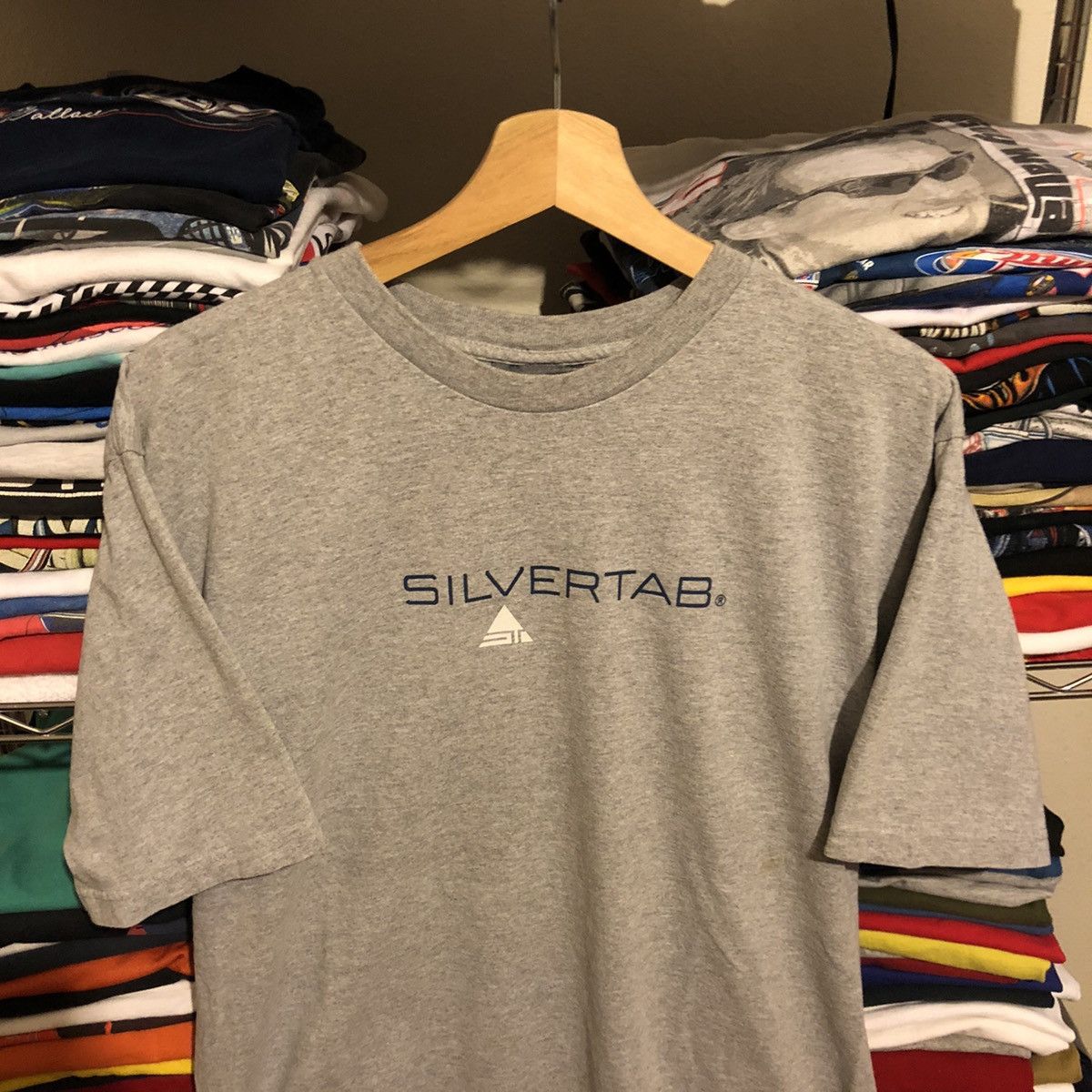 Levi's × Vintage Vintage 90’s Levi’s Silver Tab tee Size US L / EU 52-54 / 3 - 4 Thumbnail