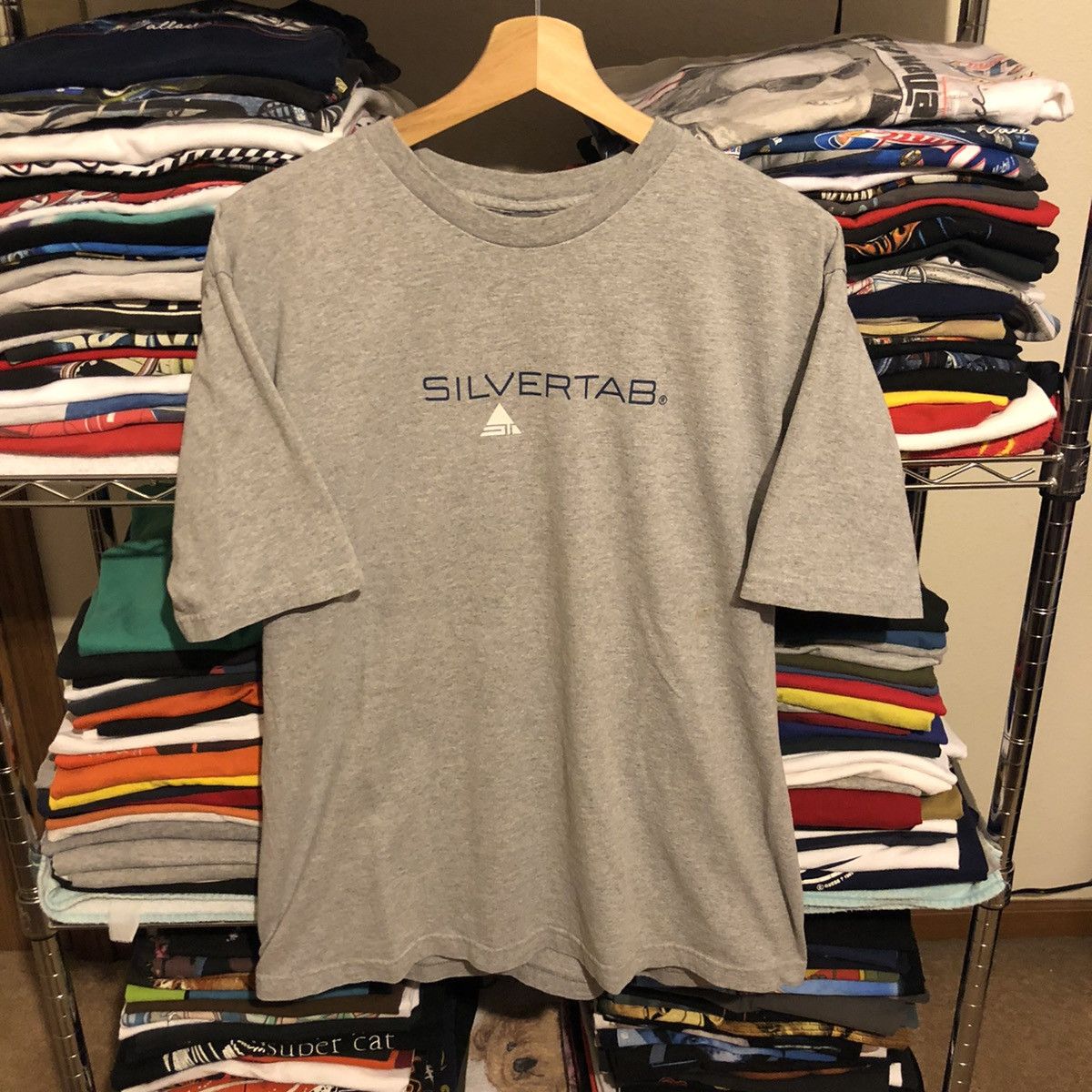 Levi's × Vintage Vintage 90’s Levi’s Silver Tab tee Size US L / EU 52-54 / 3 - 1 Thumbnail