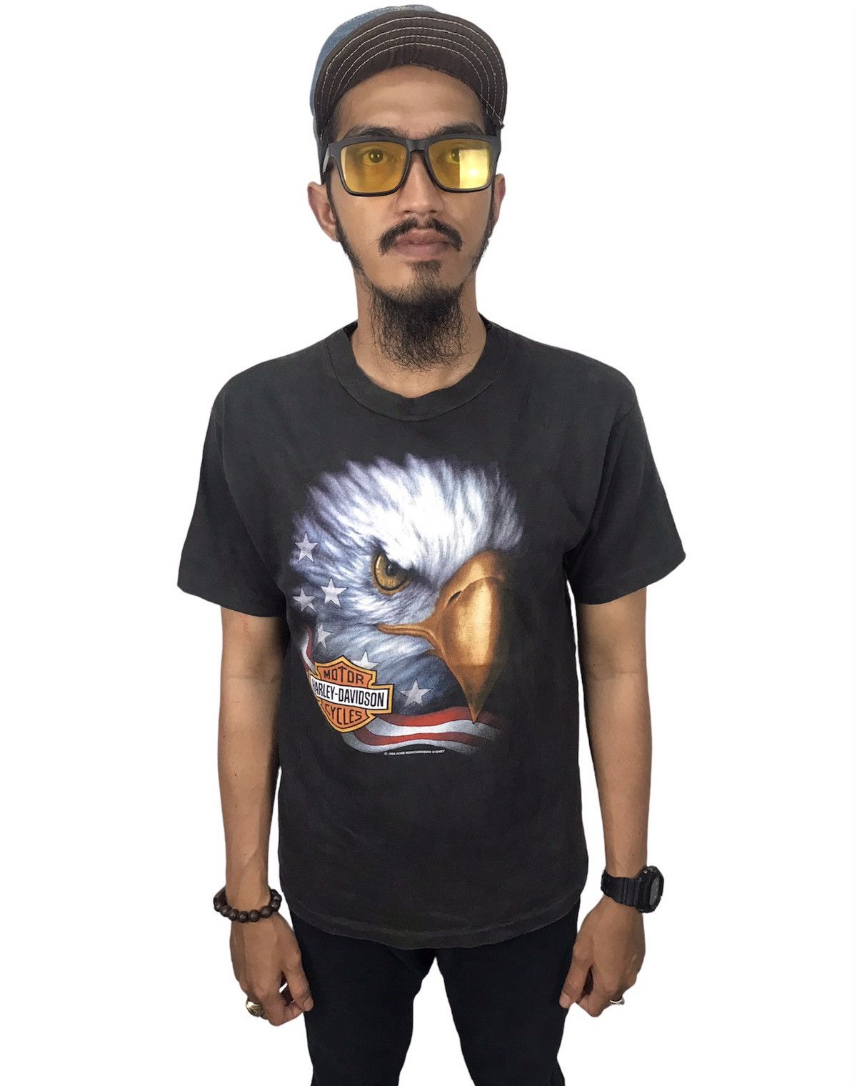 Acme Clothing × Harley Davidson × Vintage Vintage Harley Davidson tee Size US S / EU 44-46 / 1 - 2 Thumbnail