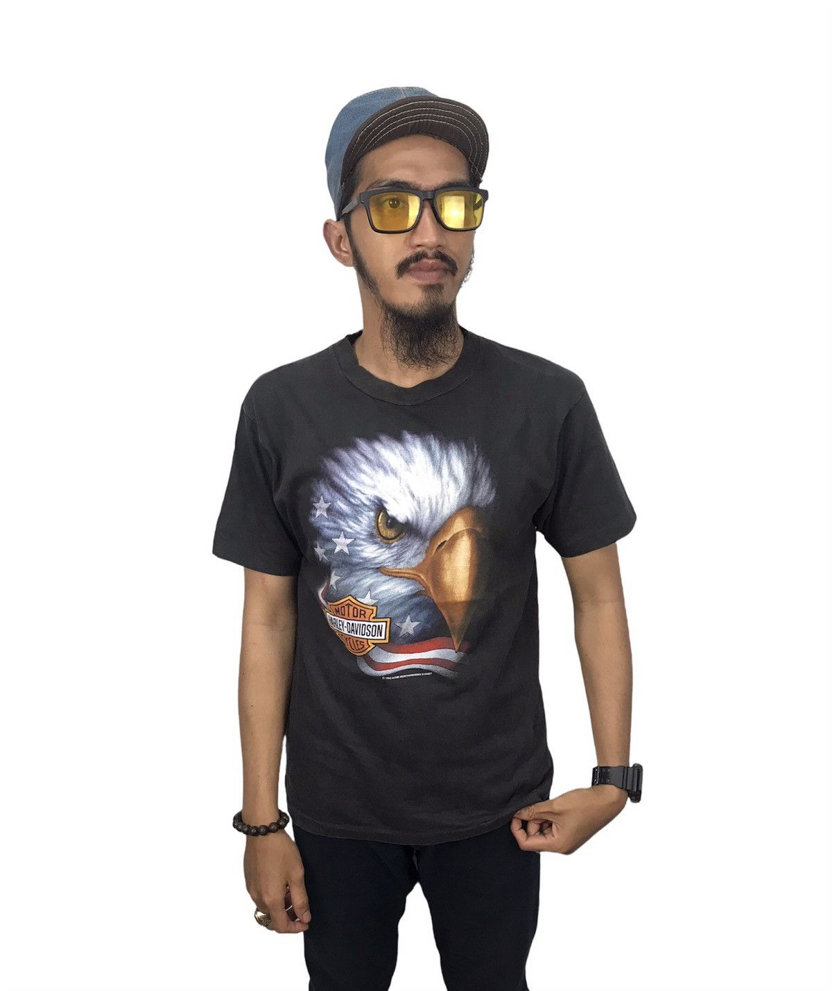 Acme Clothing × Harley Davidson × Vintage Vintage Harley Davidson tee Size US S / EU 44-46 / 1 - 1 Thumbnail