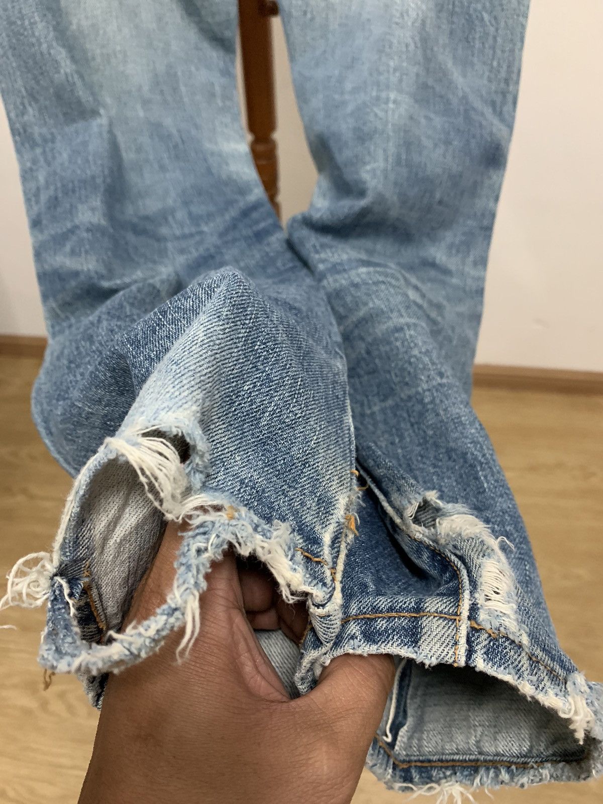 Evisu Vintage Evis No 2 Selvedge Distressed Size US 26 / EU 42 - 12 Thumbnail
