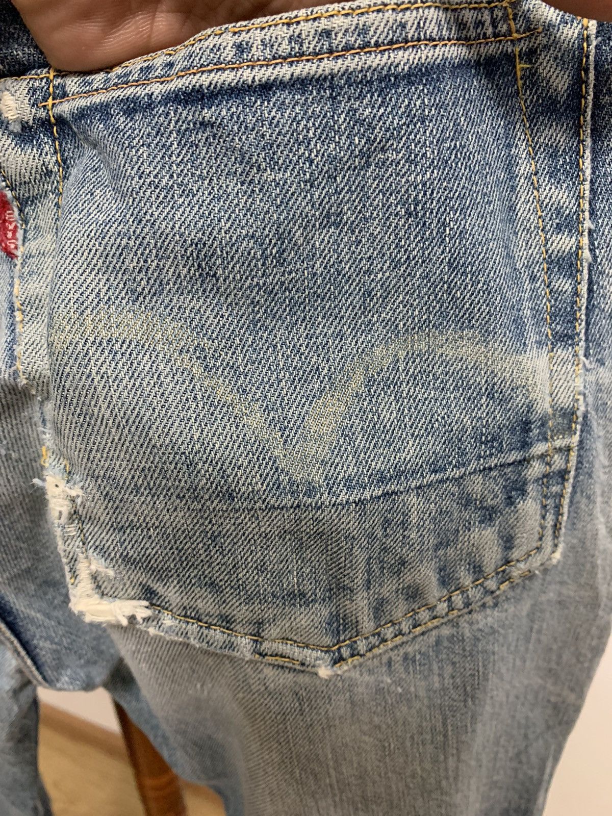Evisu Vintage Evis No 2 Selvedge Distressed Size US 26 / EU 42 - 16 Thumbnail
