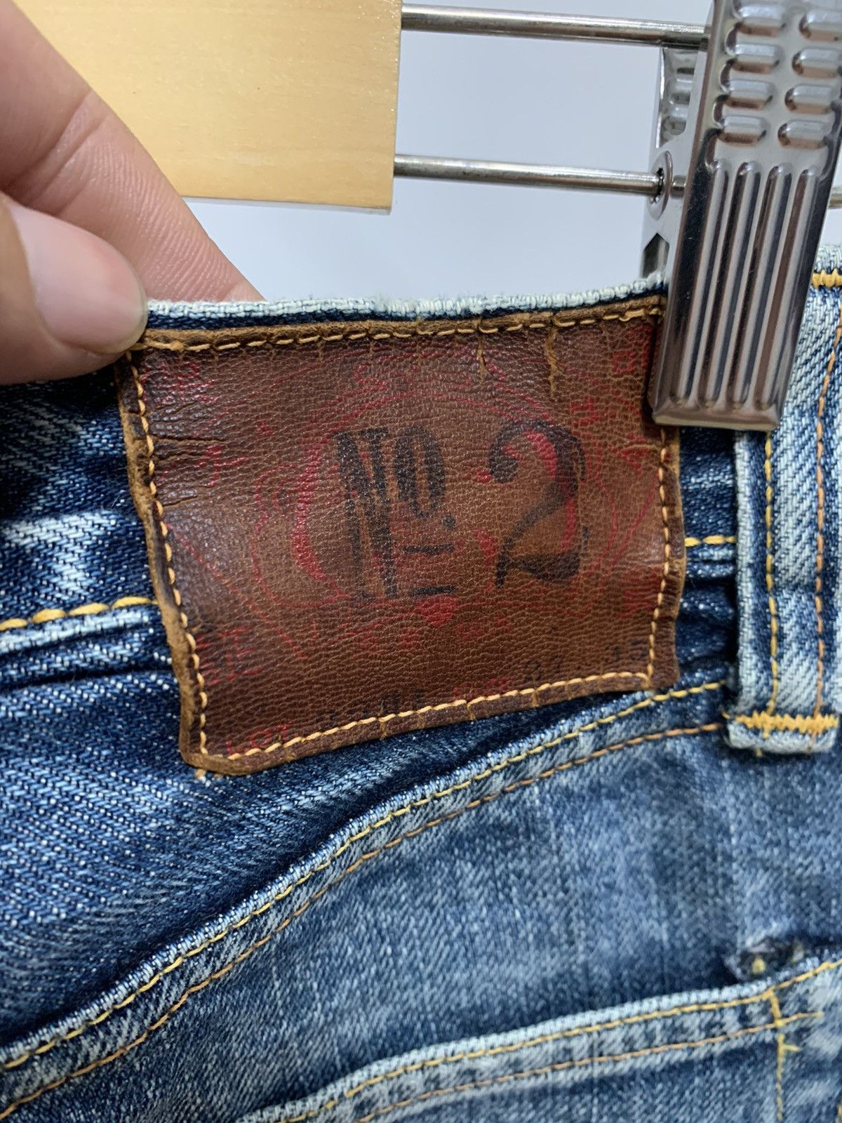 Evisu Vintage Evis No 2 Selvedge Distressed Size US 26 / EU 42 - 15 Thumbnail