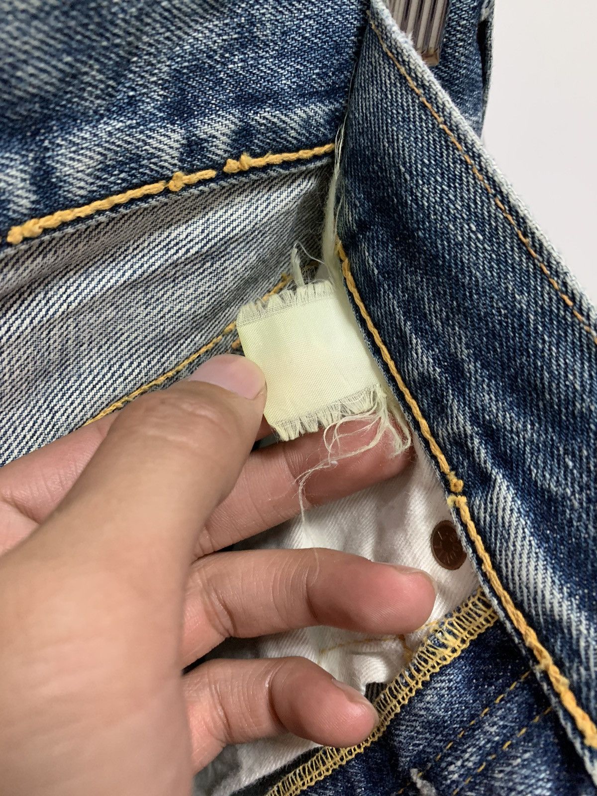 Evisu Vintage Evis No 2 Selvedge Distressed Size US 26 / EU 42 - 21 Thumbnail