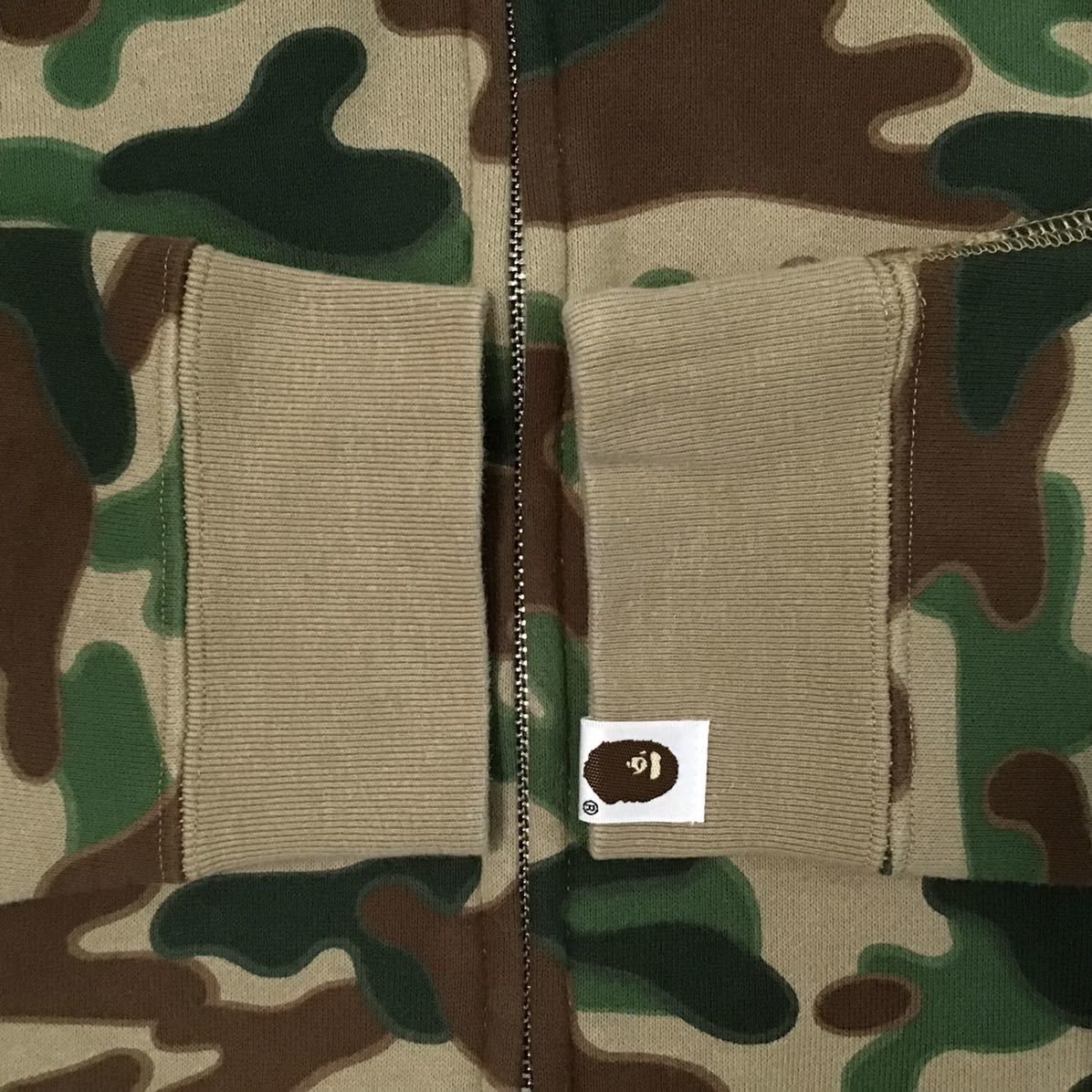 BAPE puzzle camo Full zip hoodie