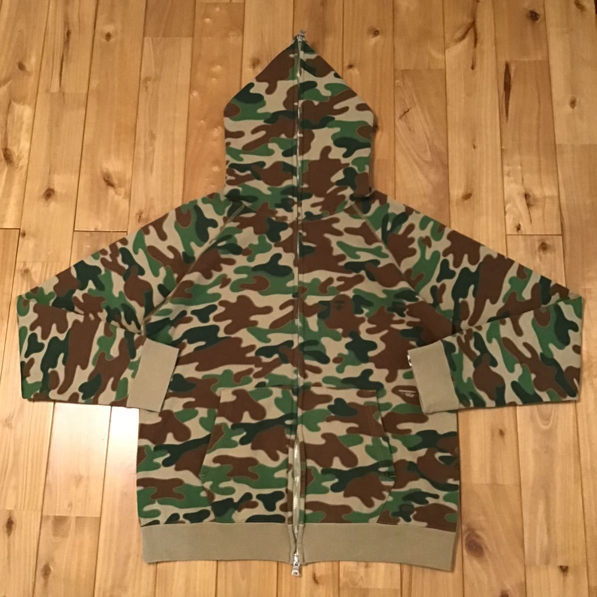 BAPE puzzle camo Full zip hoodie