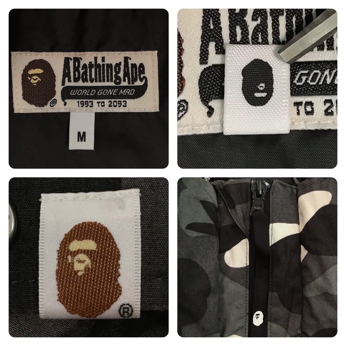 Bape 💫glow in the dark💫 city camo Shark snowboard jacket BAPE Size US M / EU 48-50 / 2 - 9 Thumbnail
