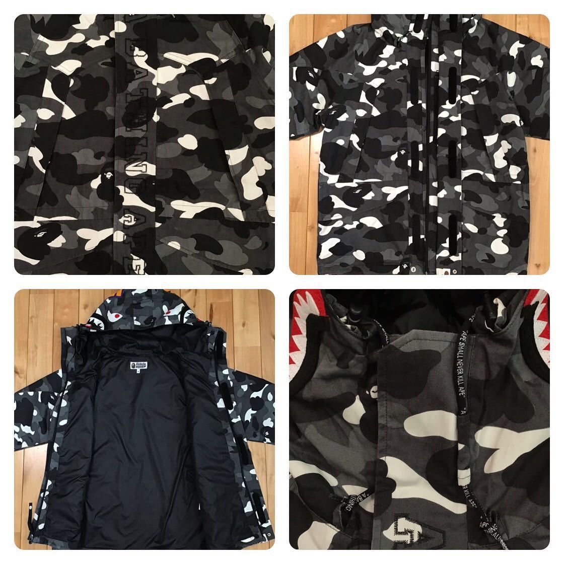 Bape 💫glow in the dark💫 city camo Shark snowboard jacket BAPE Size US M / EU 48-50 / 2 - 7 Thumbnail