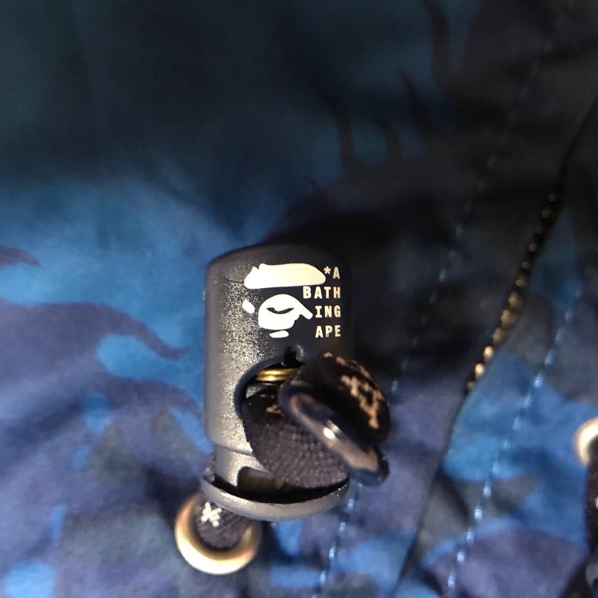 Bape BAPE Fire camo mountain hoodie blue camo Size US M / EU 48-50 / 2 - 8 Thumbnail