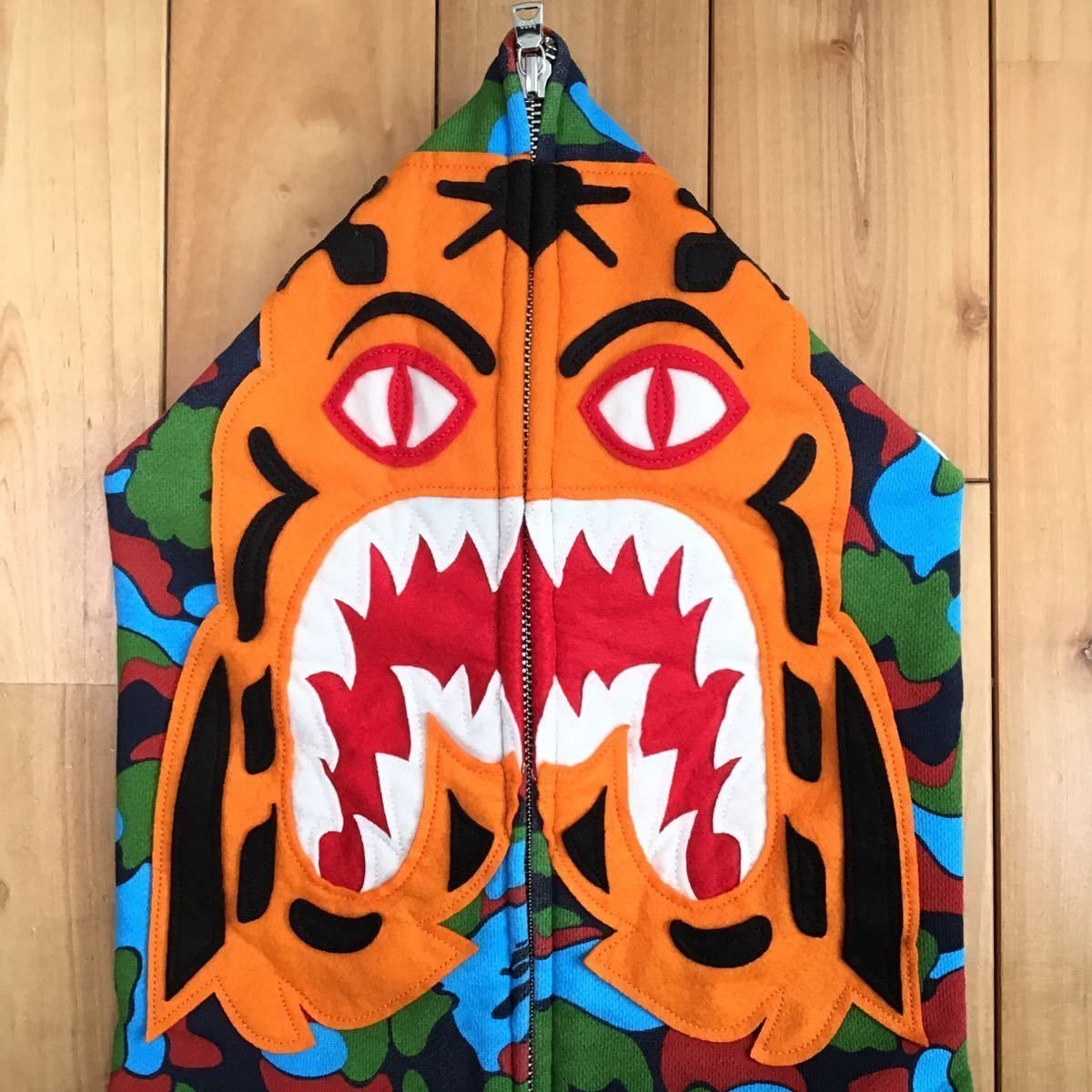 Bape 🔥Singapore city camo🔥 tiger full zip hoodie BAPE Size US L / EU 52-54 / 3 - 2 Thumbnail