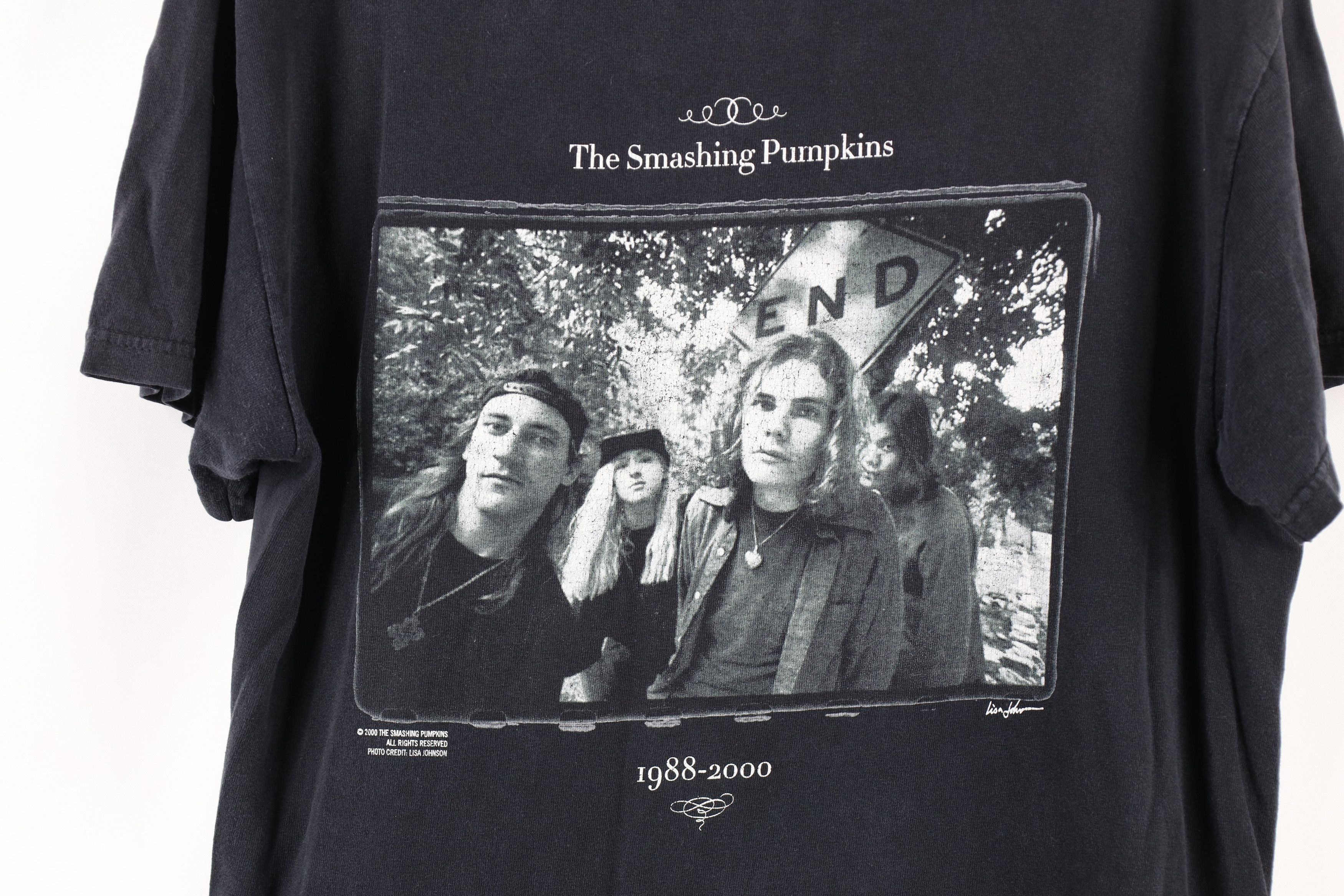 Vintage Vintage Y2K 2000 The Smashing Pumpkins Band Tour T-Shirt Size US M / EU 48-50 / 2 - 4 Thumbnail