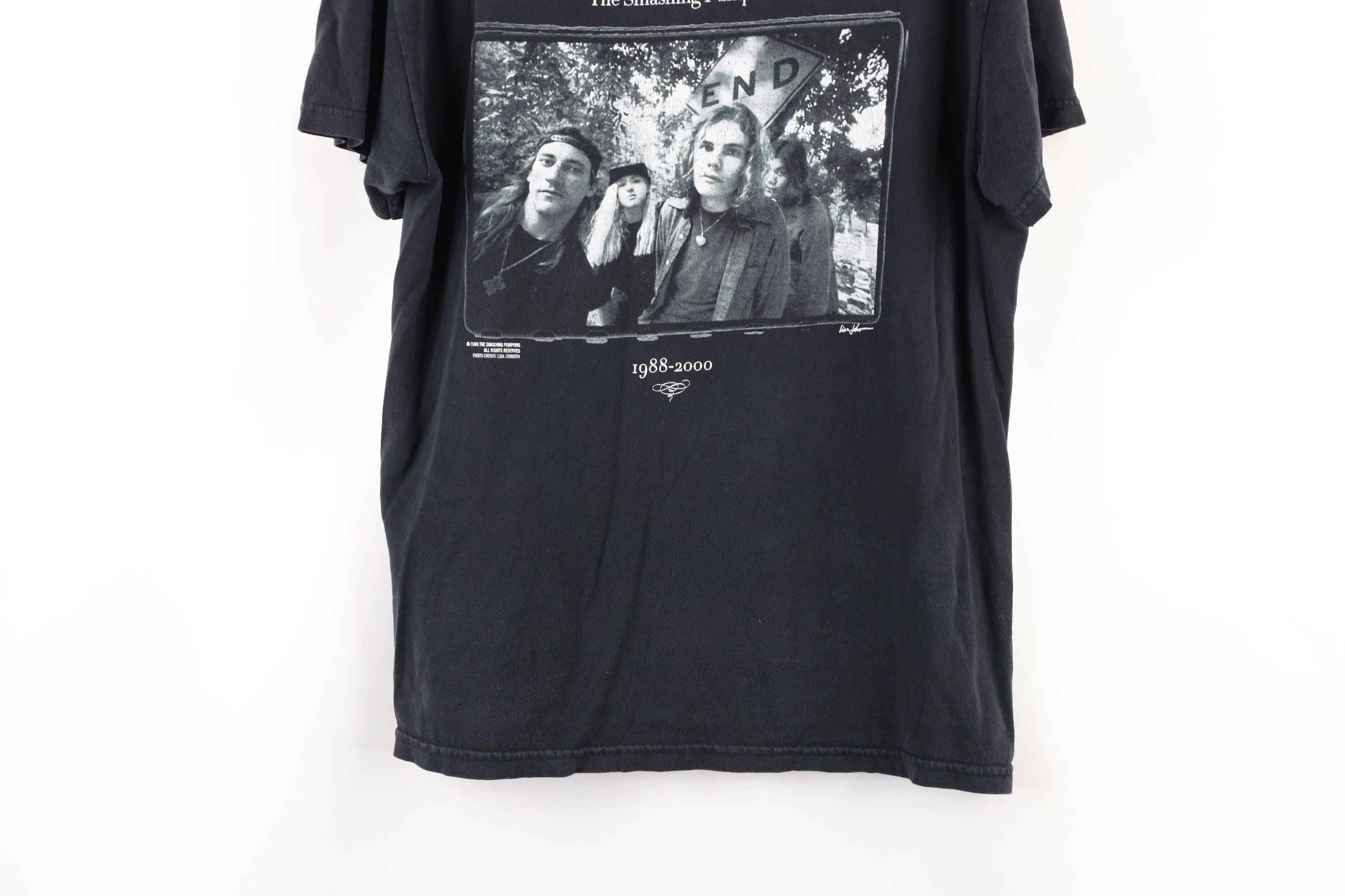 Vintage Vintage Y2K 2000 The Smashing Pumpkins Band Tour T-Shirt Size US M / EU 48-50 / 2 - 3 Thumbnail