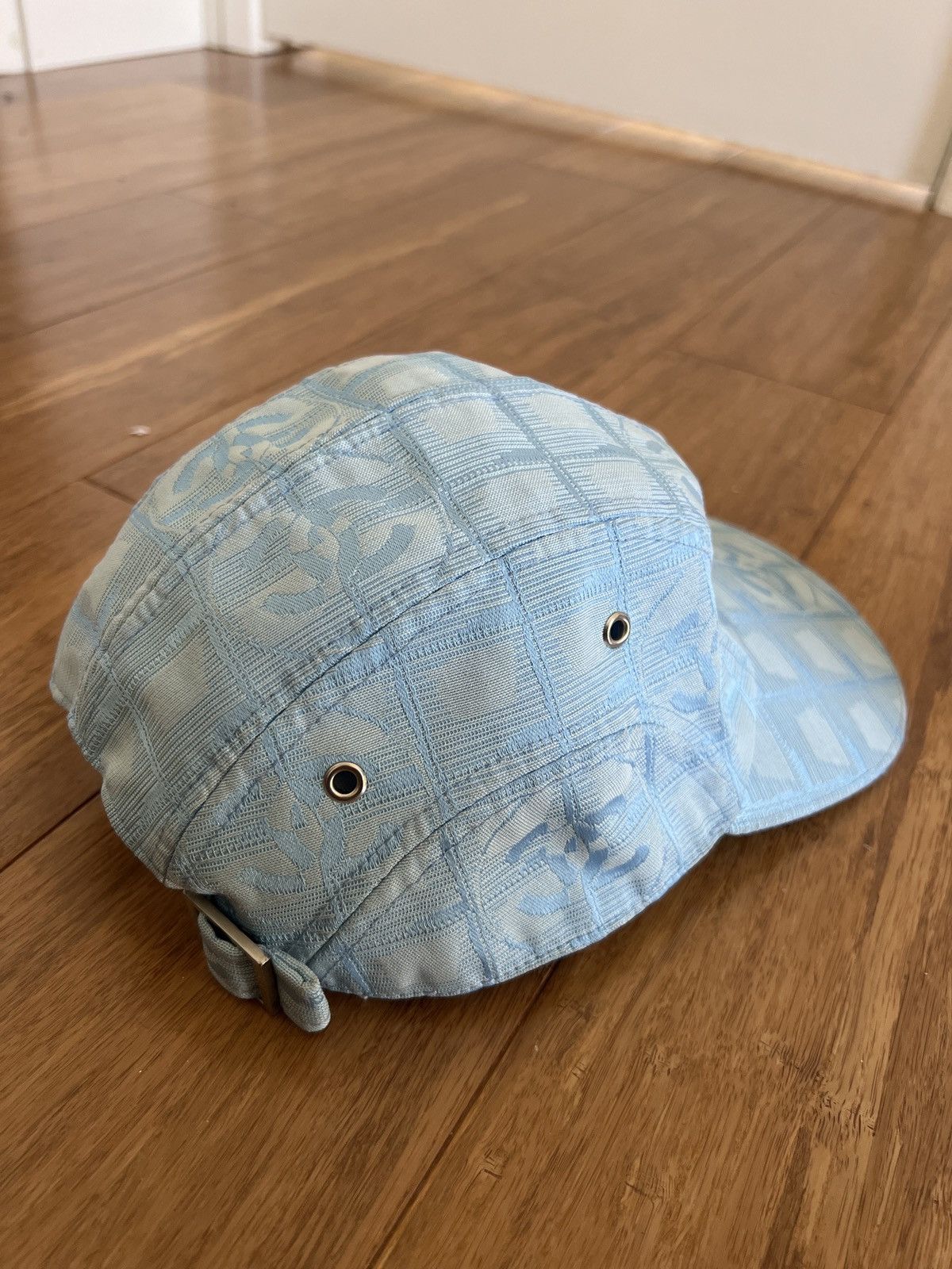 Chanel × Vintage Travel 5-Panel Double C Logo Hat Size ONE SIZE - 4 Thumbnail