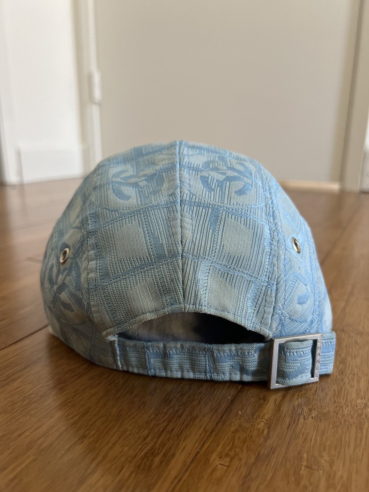 Chanel × Vintage Travel 5-Panel Double C Logo Hat Size ONE SIZE - 3 Thumbnail