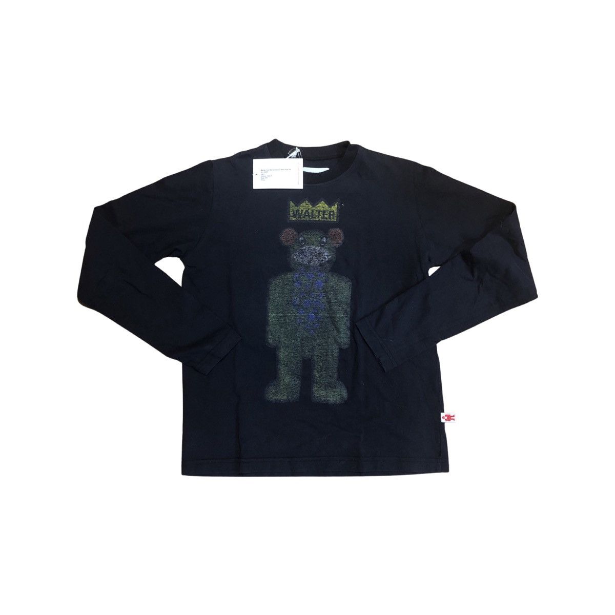 image of Walter Van Beirendonck Vintage Tee Shirt in Black, Men's (Size XS)