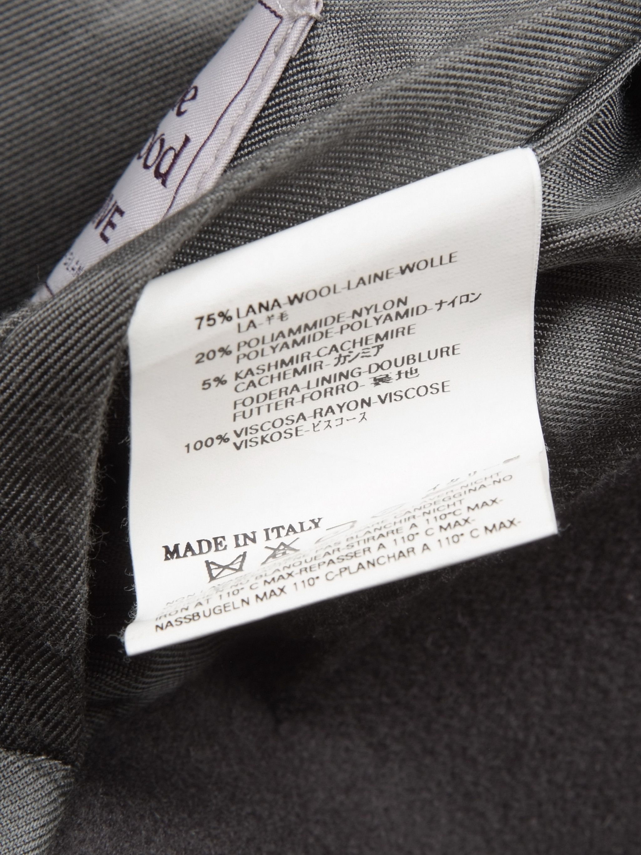 Malcolm McLaren Vintage Vivienne Westwood Archive Double Breasted Overcoat Size US L / EU 52-54 / 3 - 9 Thumbnail