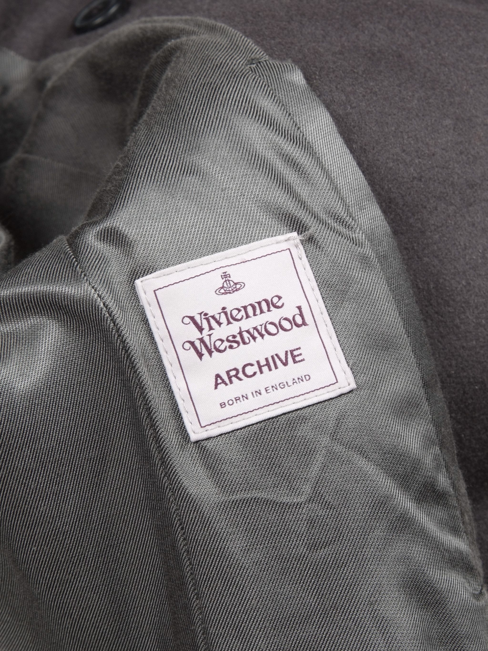 Malcolm McLaren Vintage Vivienne Westwood Archive Double Breasted Overcoat Size US L / EU 52-54 / 3 - 10 Thumbnail