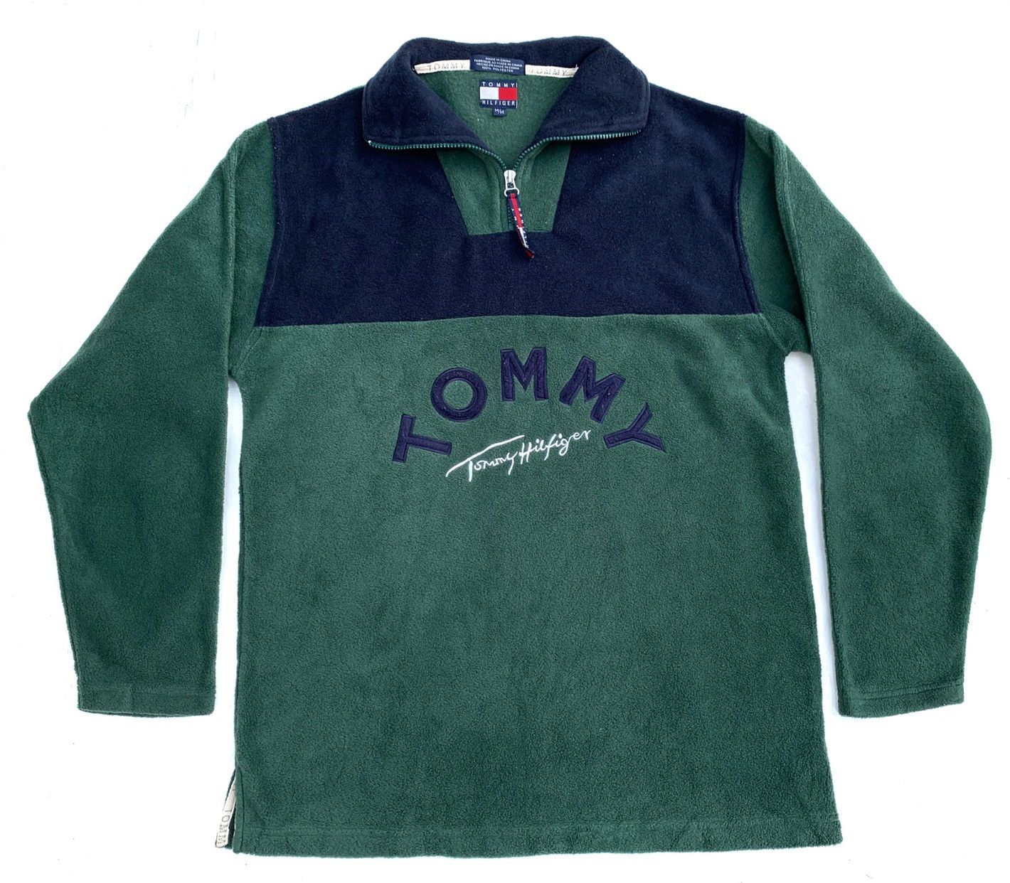 Lil Peep × Tommy Hilfiger Tommy Hilfiger SpellOut Fleece Pullover Sweaters Size US M / EU 48-50 / 2 - 1 Thumbnail