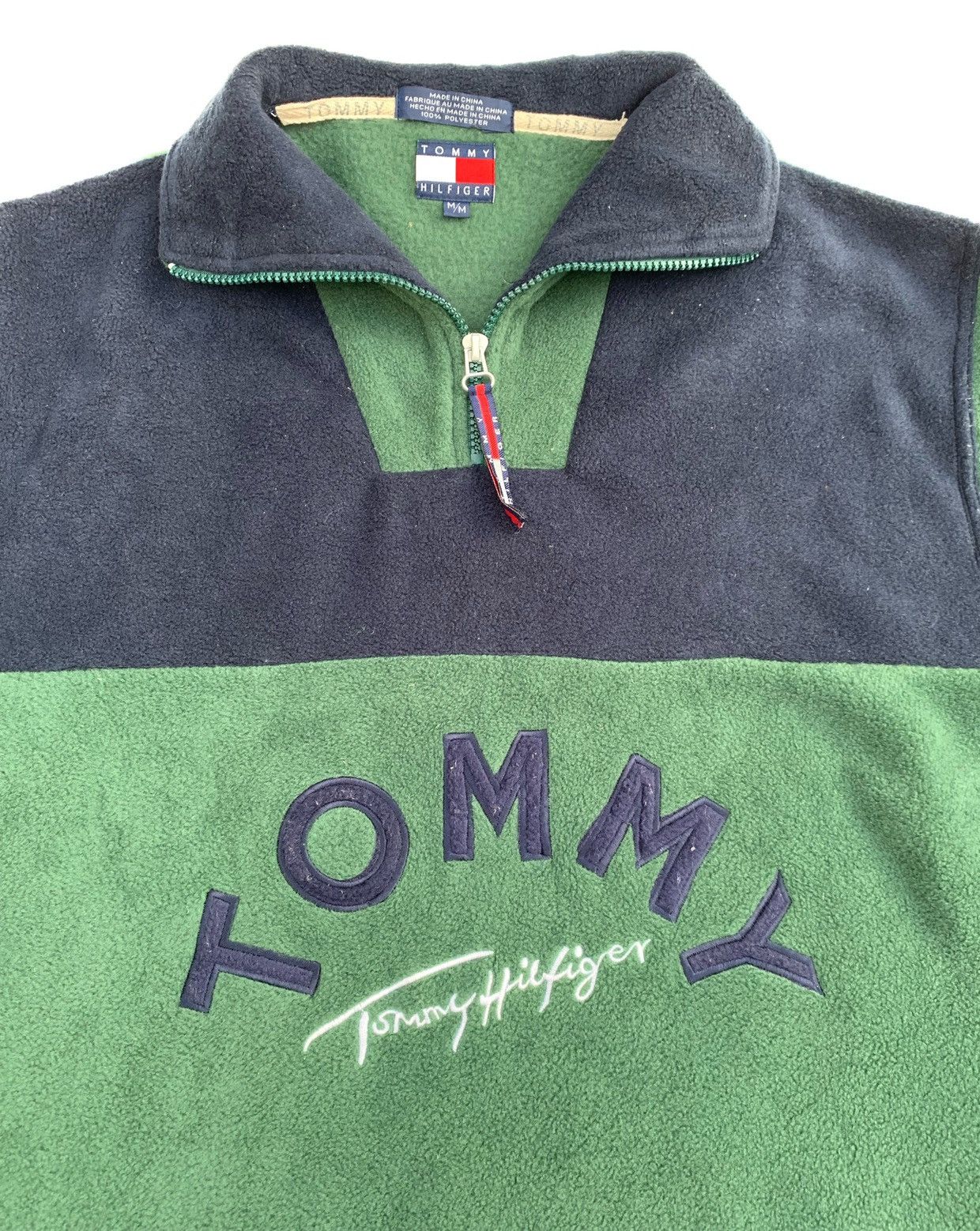 Lil Peep × Tommy Hilfiger Tommy Hilfiger SpellOut Fleece Pullover Sweaters Size US M / EU 48-50 / 2 - 2 Thumbnail
