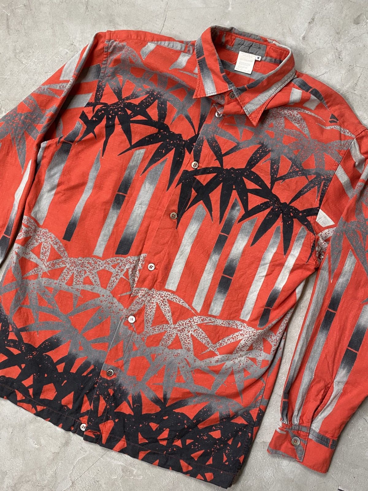 Yohji Yamamoto SS/95 YYPH Palms Shirt Size US M / EU 48-50 / 2 - 4 Thumbnail