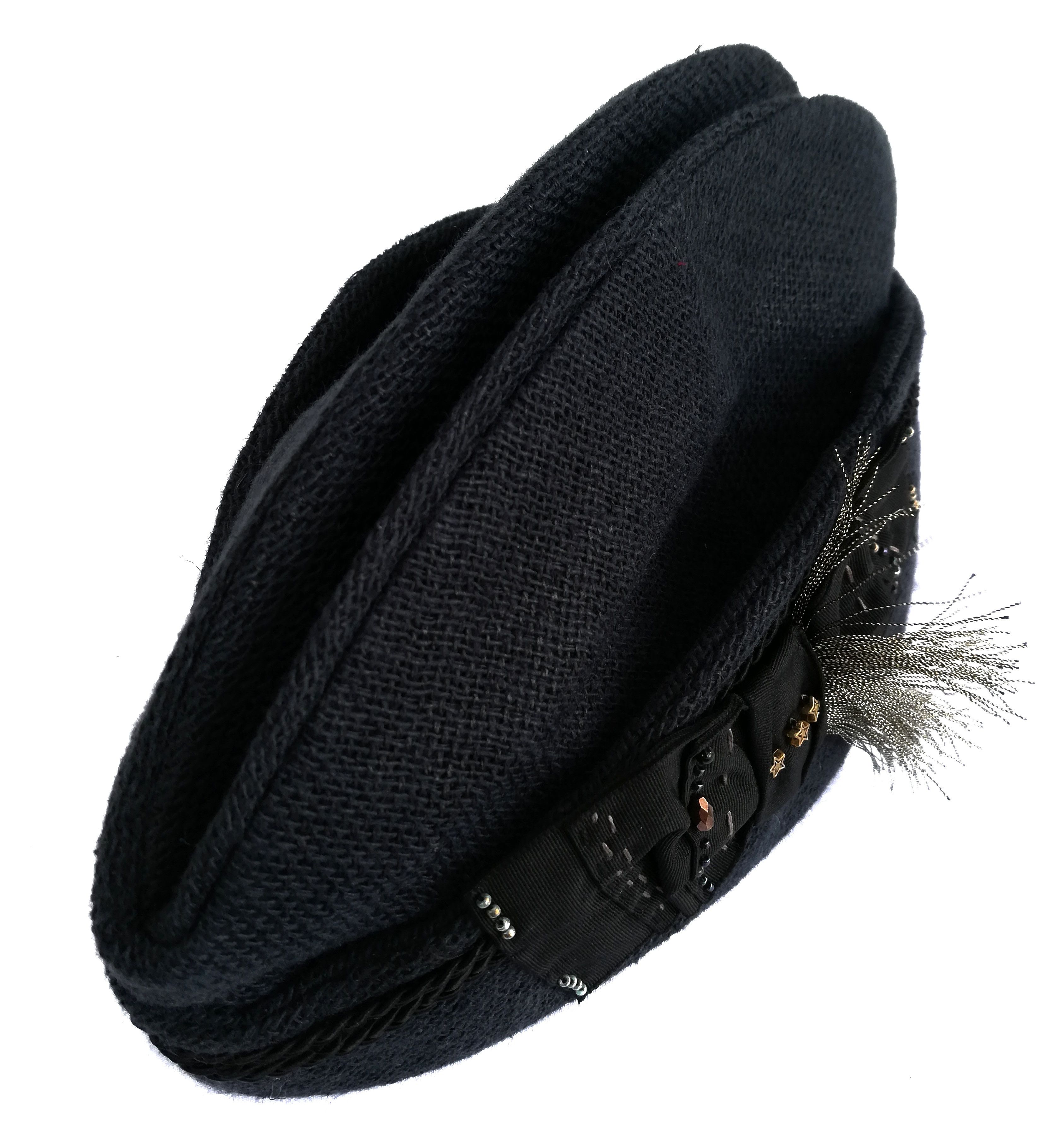 CA4LA 🔥SUMMER SALE Ca4la Viscose Rayon Flight Attendant Hat🔥 Size ONE SIZE - 13 Thumbnail