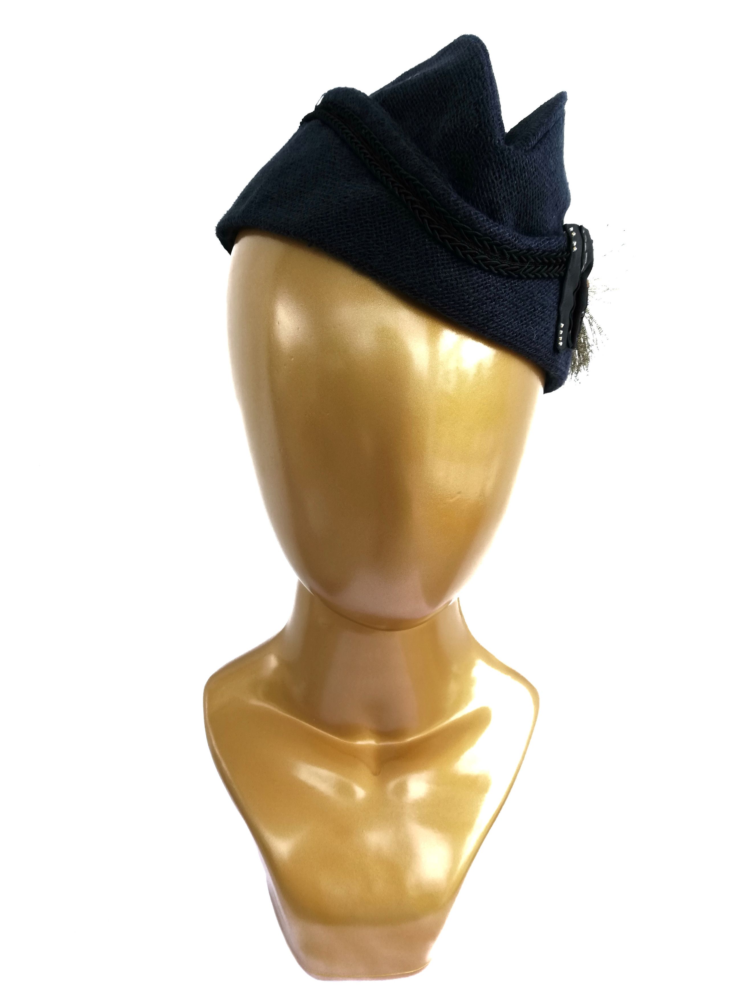 CA4LA 🔥SUMMER SALE Ca4la Viscose Rayon Flight Attendant Hat🔥 Size ONE SIZE - 8 Thumbnail