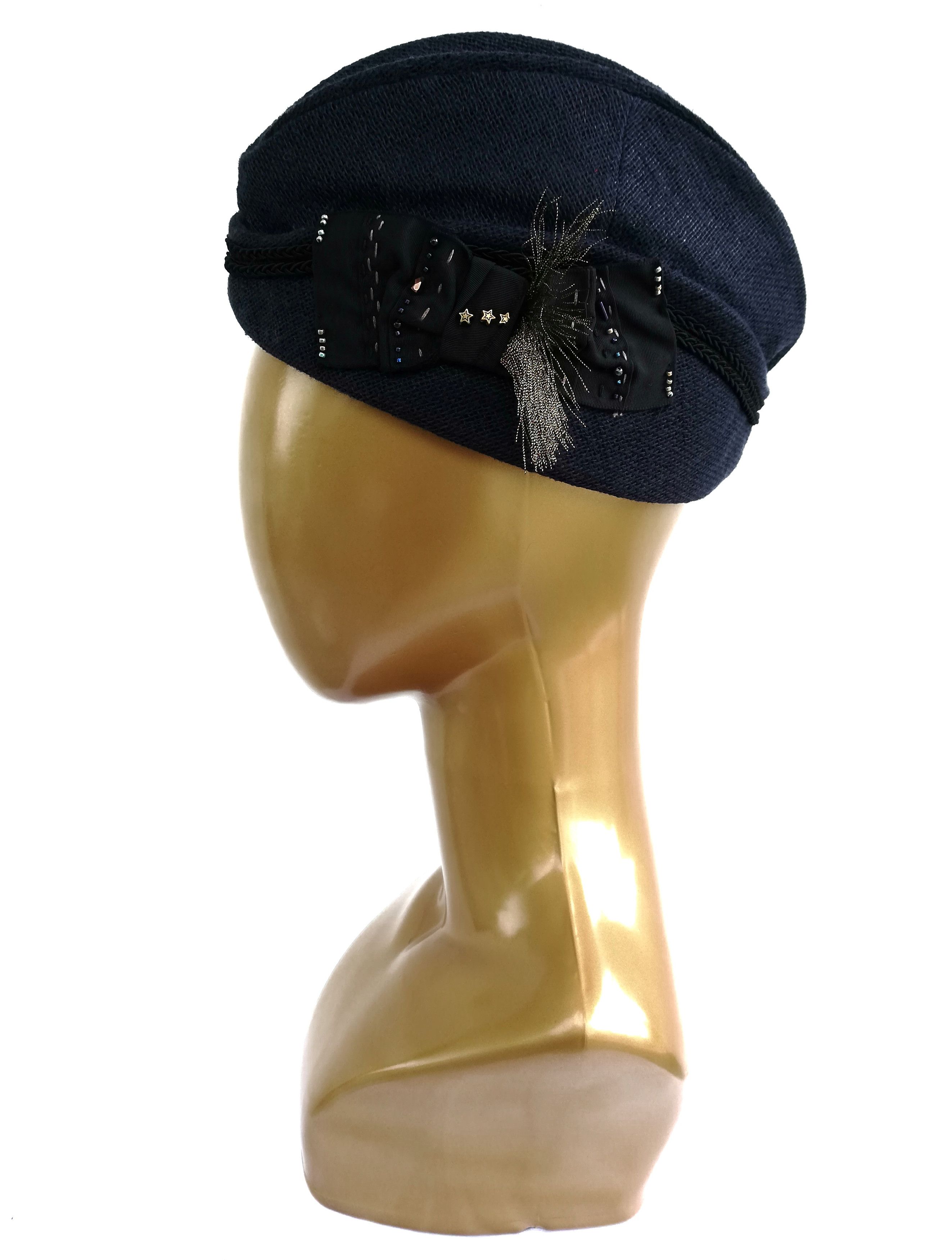CA4LA 🔥SUMMER SALE Ca4la Viscose Rayon Flight Attendant Hat🔥 Size ONE SIZE - 2 Thumbnail