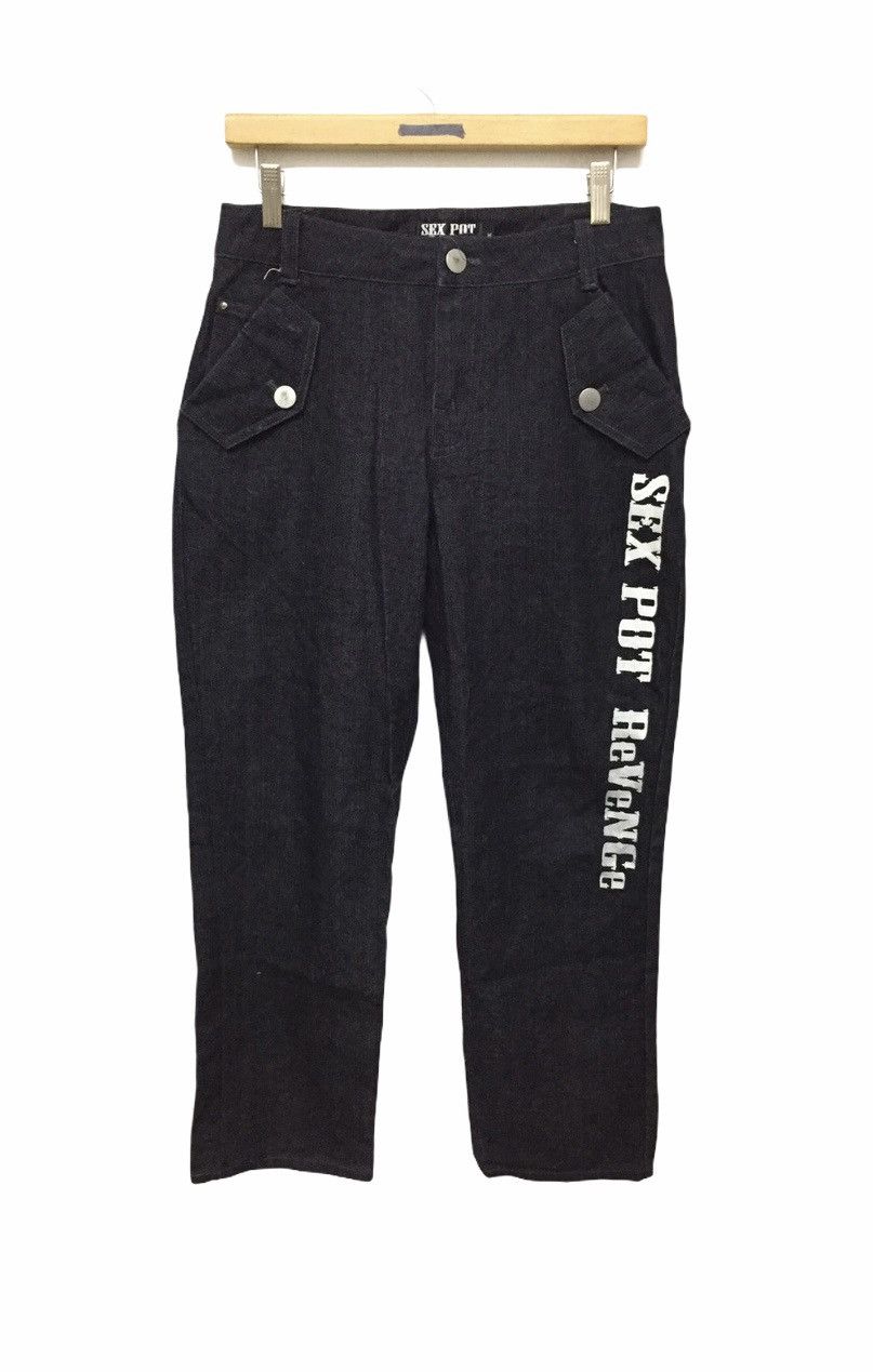 Sex Pot ReVeNGe Sex Pot Revenge attachable distressed bondage zipper Size US 30 / EU 46 - 7 Thumbnail