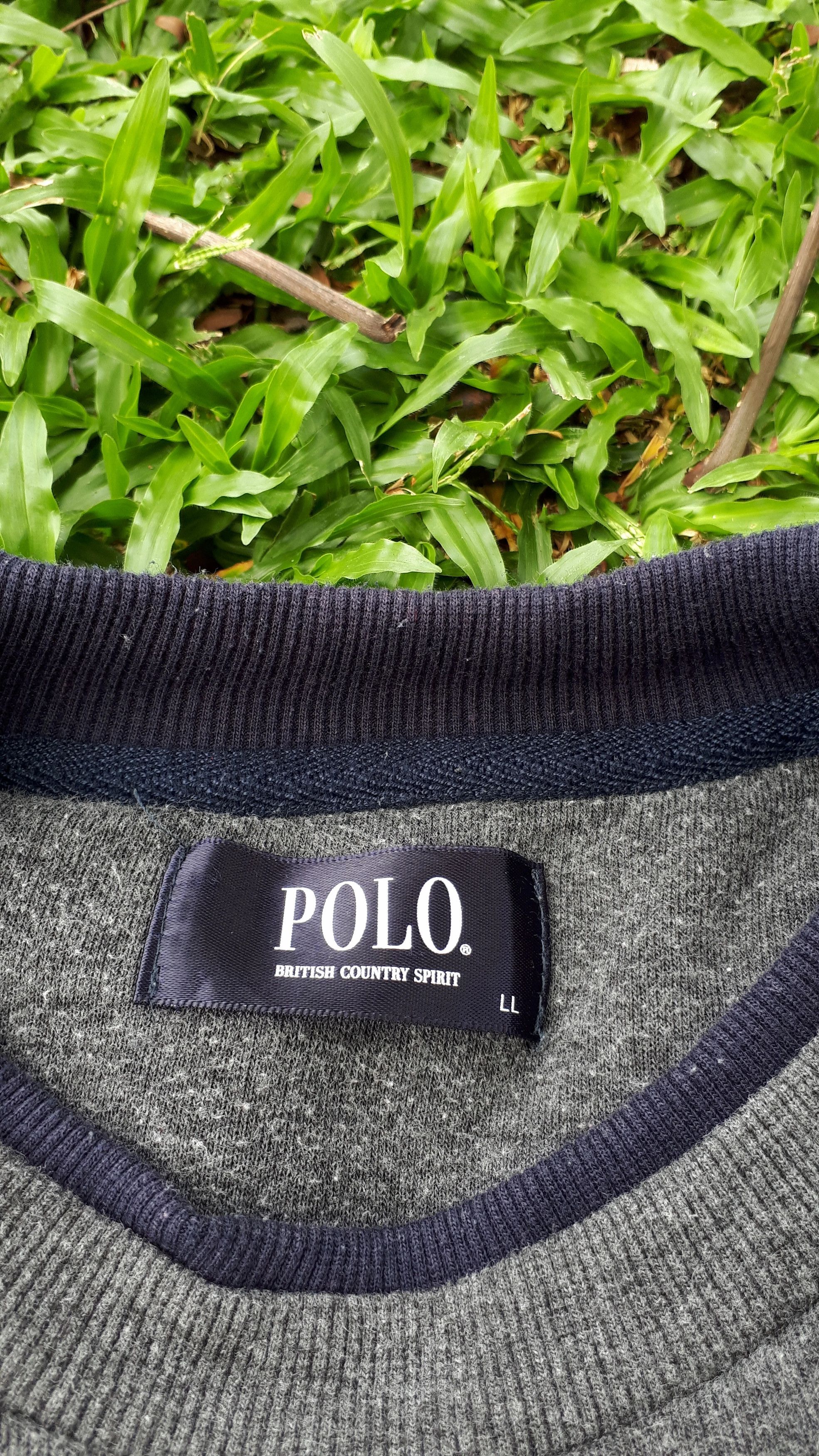 Vintage British Polo Sports Logo Sweatshirt