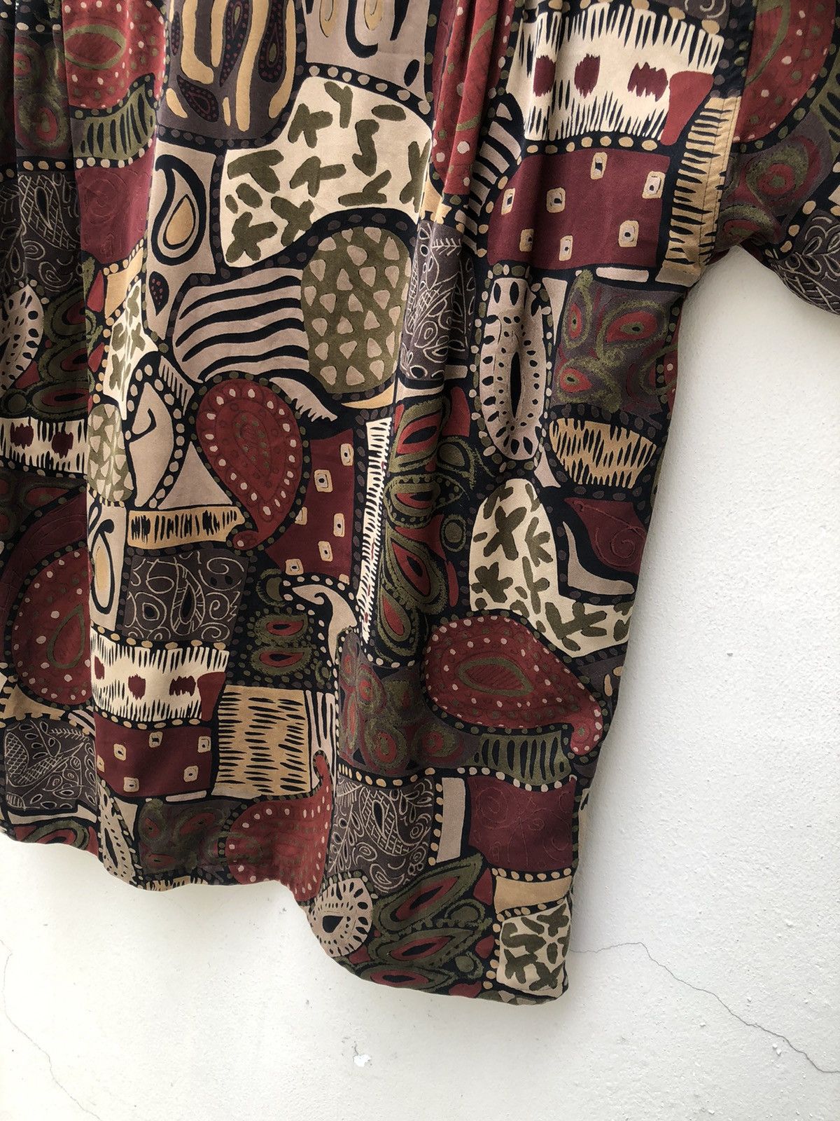 Vintage Vintage 90s TAKEZO For Men Oversized Gypsy Shirt Size US M / EU 48-50 / 2 - 13 Thumbnail