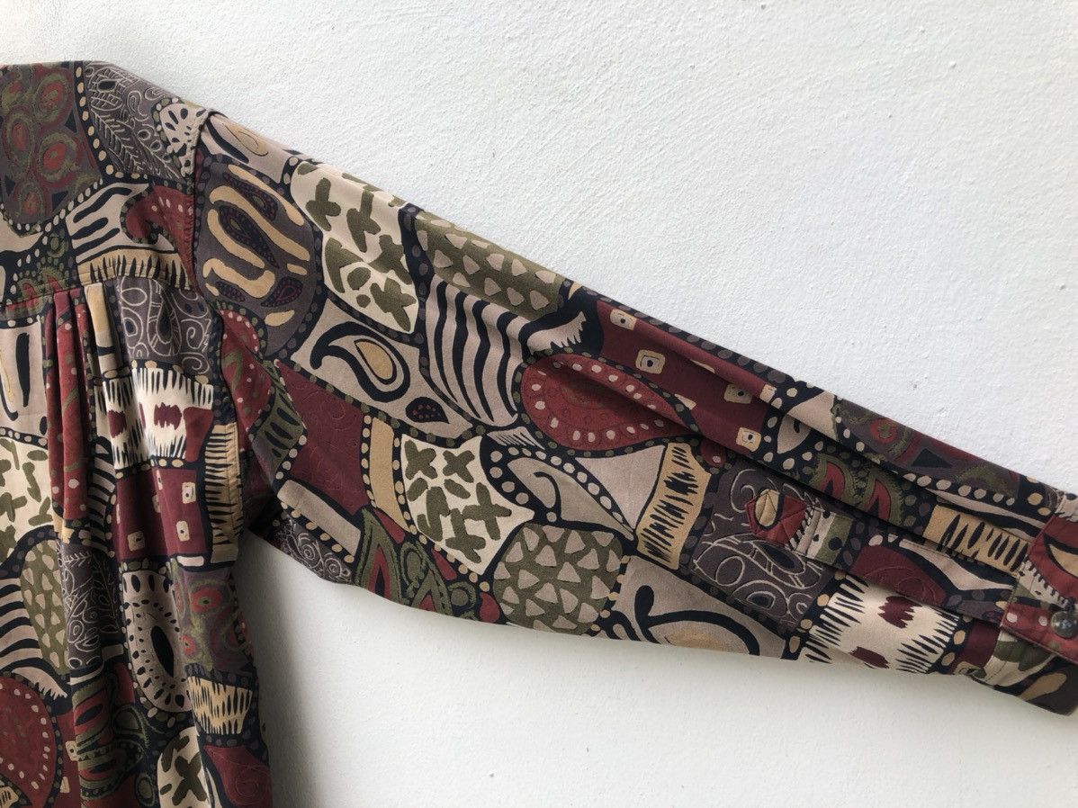Vintage Vintage 90s TAKEZO For Men Oversized Gypsy Shirt Size US M / EU 48-50 / 2 - 11 Thumbnail