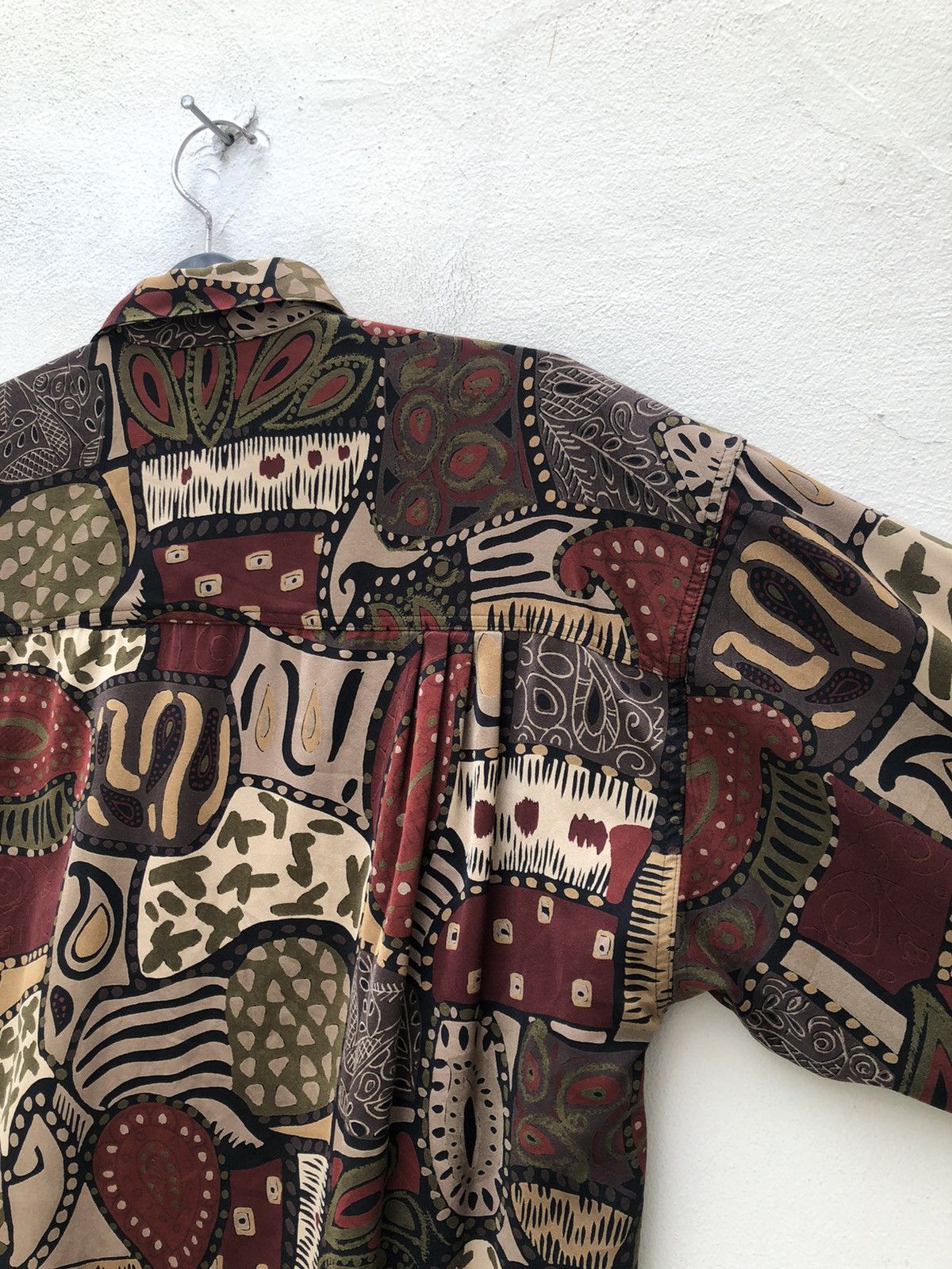 Vintage Vintage 90s TAKEZO For Men Oversized Gypsy Shirt Size US M / EU 48-50 / 2 - 12 Thumbnail