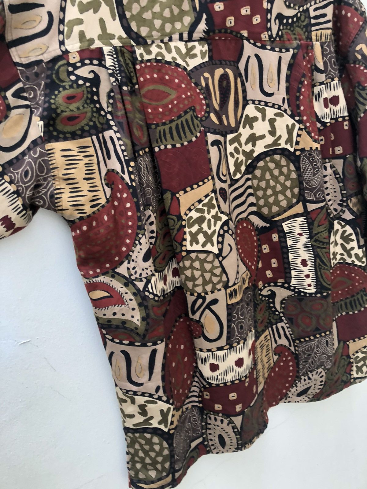 Vintage Vintage 90s TAKEZO For Men Oversized Gypsy Shirt Size US M / EU 48-50 / 2 - 16 Thumbnail