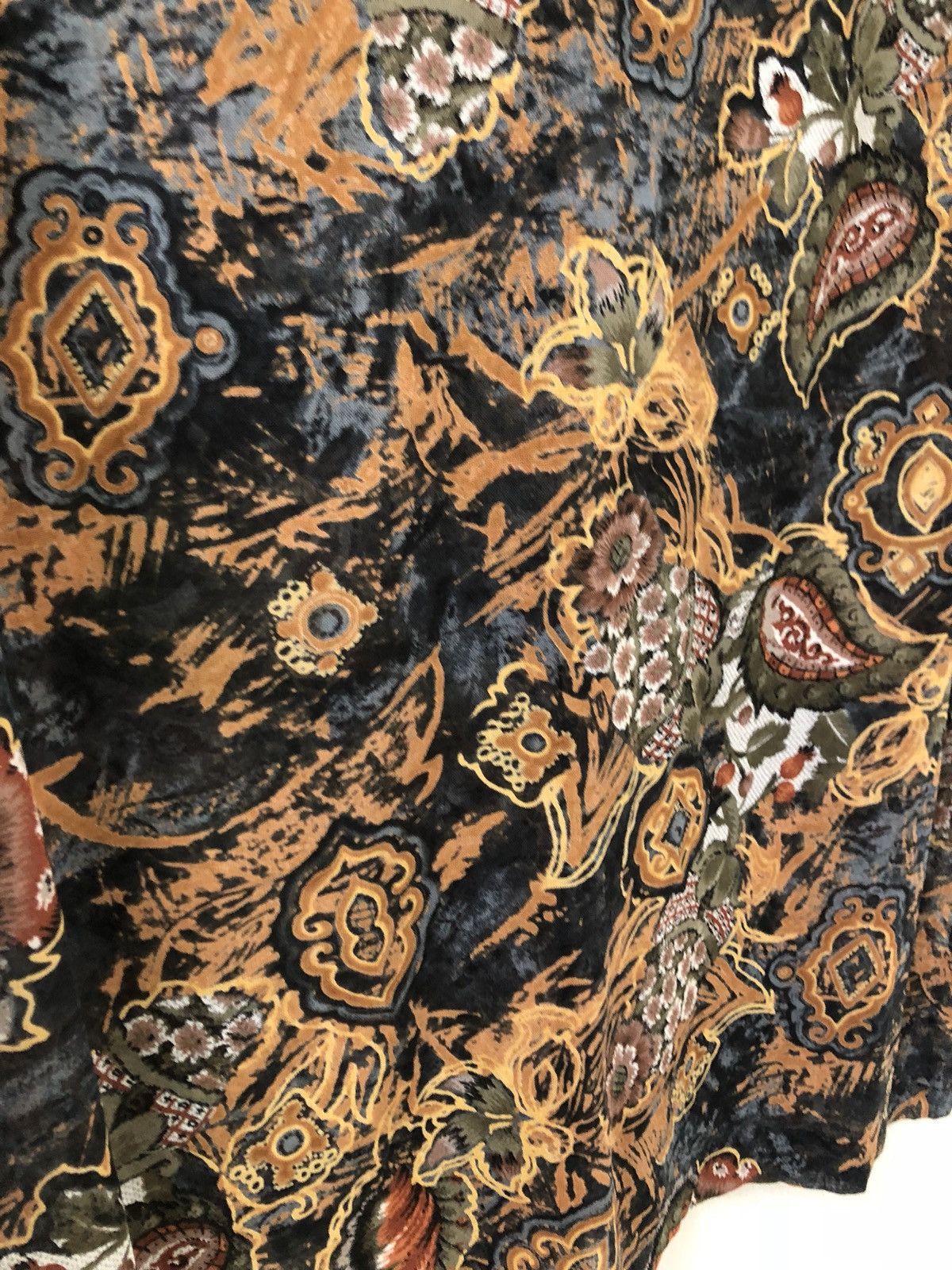 Carven Vintage Carven Paris Abstract Floral Flower Paper Thin Shirt Size US M / EU 48-50 / 2 - 10 Thumbnail