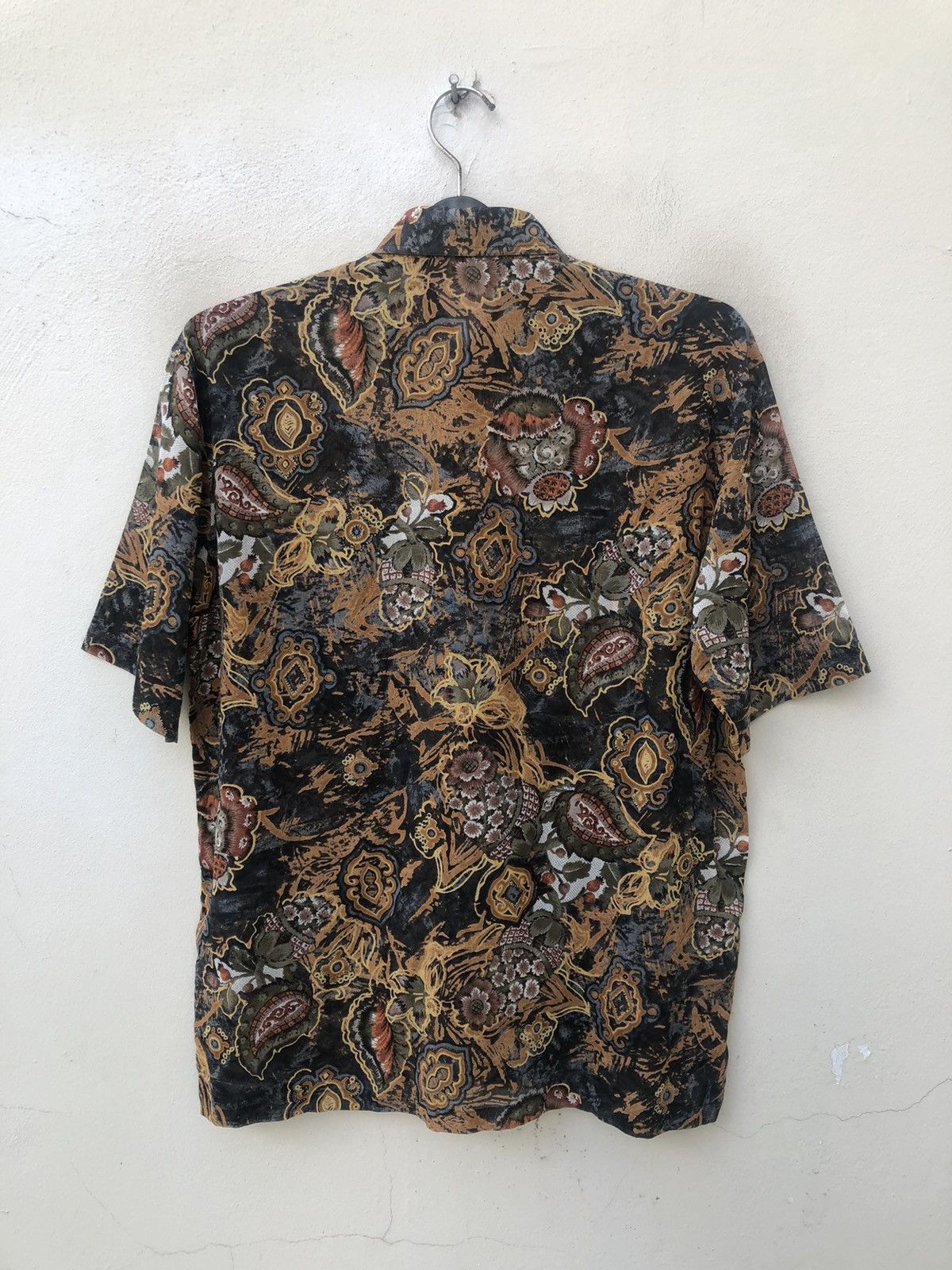 Carven Vintage Carven Paris Abstract Floral Flower Paper Thin Shirt Size US M / EU 48-50 / 2 - 20 Thumbnail