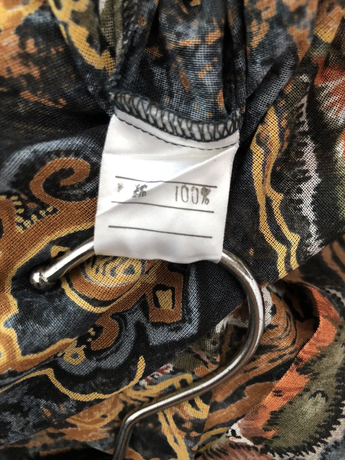 Carven Vintage Carven Paris Abstract Floral Flower Paper Thin Shirt Size US M / EU 48-50 / 2 - 25 Thumbnail