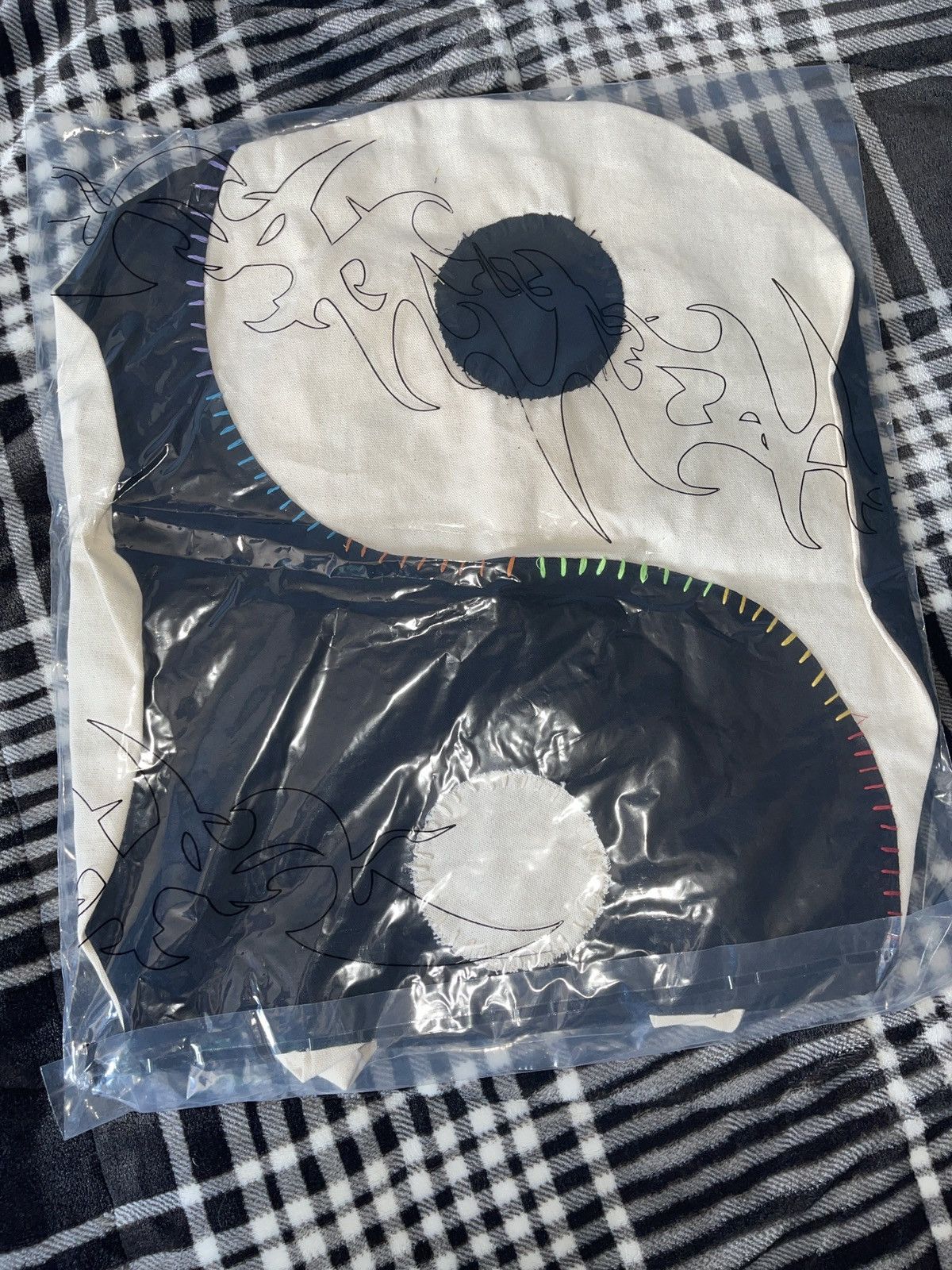 Siberia Hills LAST DROP EVER EVER Siberia Hills Yin & Yang Tote Bag Size ONE SIZE - 2 Thumbnail
