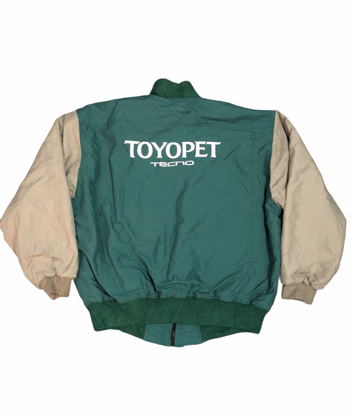 Japanese Brand Toyota Techno Toyopet Bomber Jacket AJ1 Size US XL / EU 56 / 4 - 1 Thumbnail