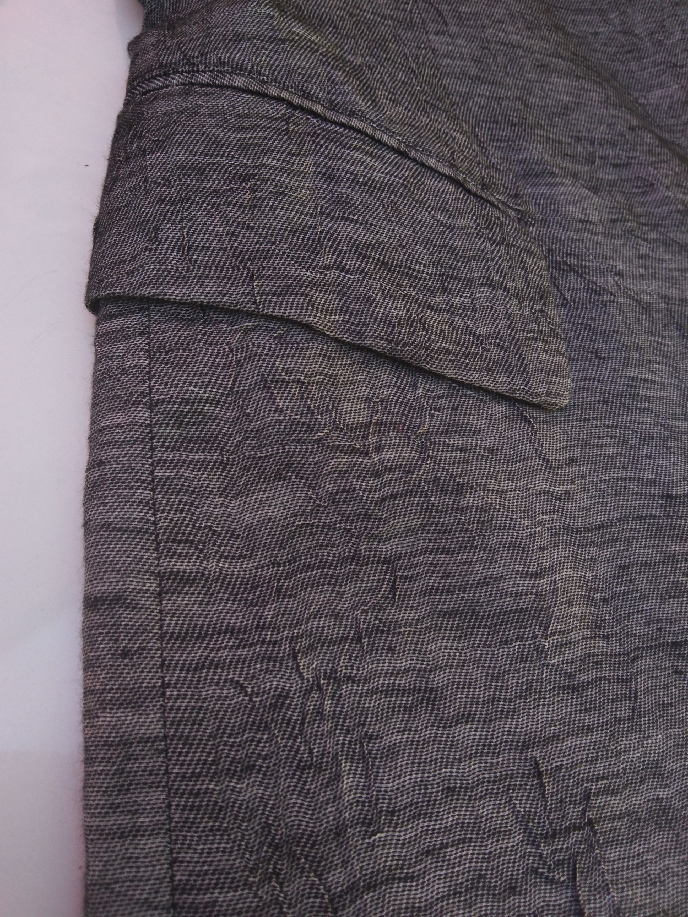 Designer × Yohji Yamamoto YOHJI YAMAMOTO WRINKLES DESIGN RAYON BLAZER JACKET Size US M / EU 48-50 / 2 - 4 Thumbnail