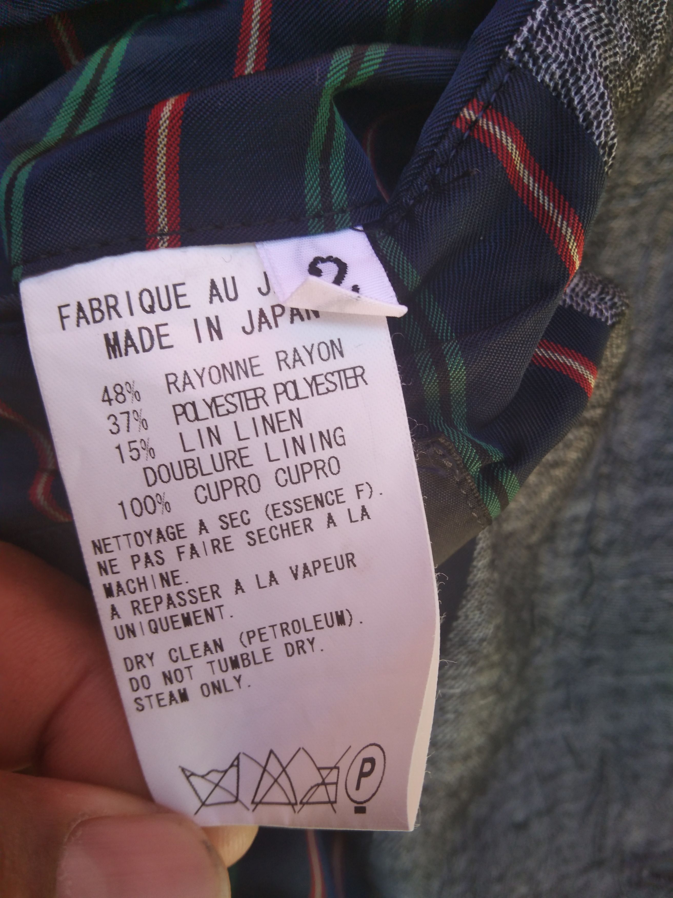 Designer × Yohji Yamamoto YOHJI YAMAMOTO WRINKLES DESIGN RAYON BLAZER JACKET Size US M / EU 48-50 / 2 - 13 Thumbnail
