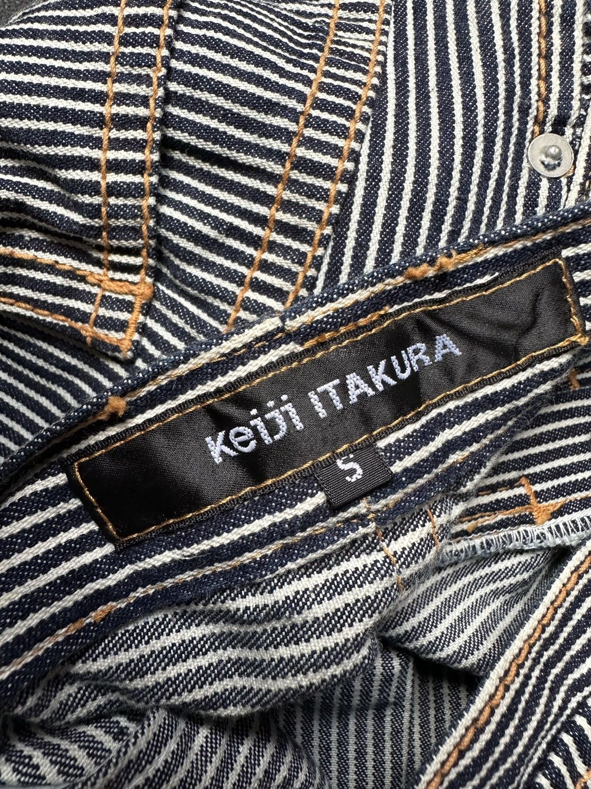 Designer × Japanese Brand Archive Keiji Itakura custom made hybrid hickory denim Size US 28 / EU 44 - 16 Thumbnail