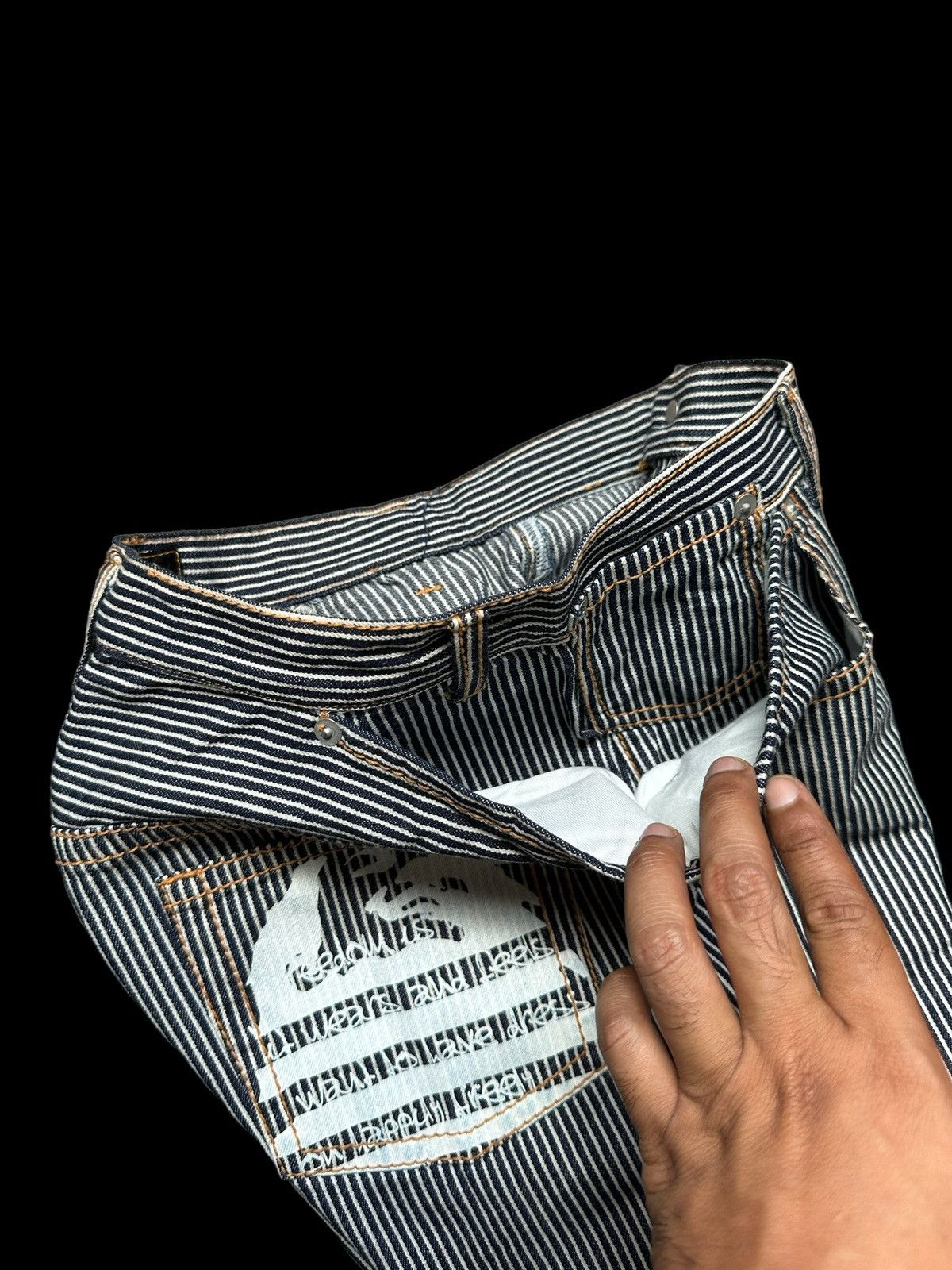 Designer × Japanese Brand Archive Keiji Itakura custom made hybrid hickory denim Size US 28 / EU 44 - 12 Thumbnail